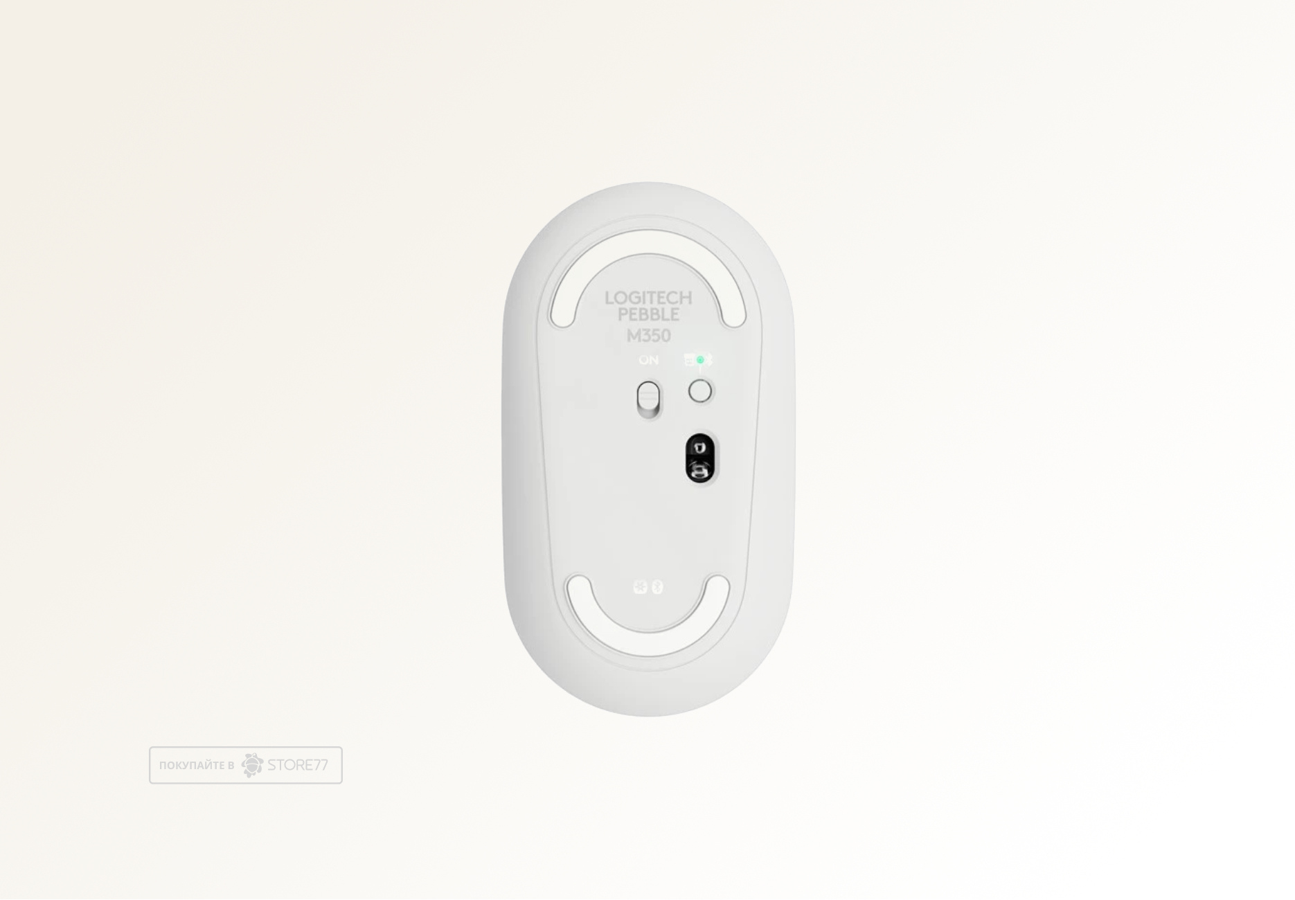 Беспроводная мышь Logitech Pebble M350 (Белая)