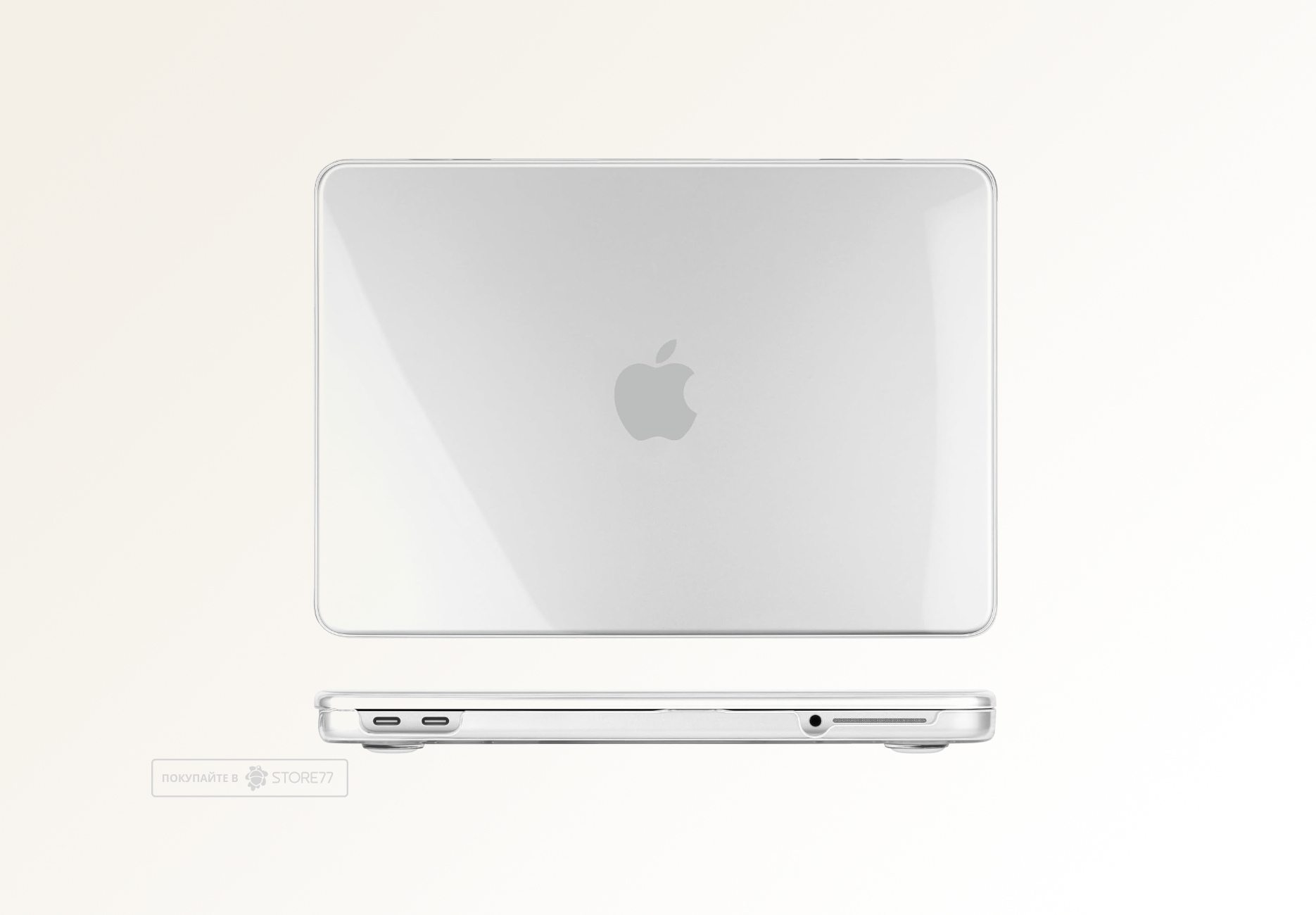 Накладка Keephone Vocoo Crystal для MacBook Neo 13" (Прозрачная)