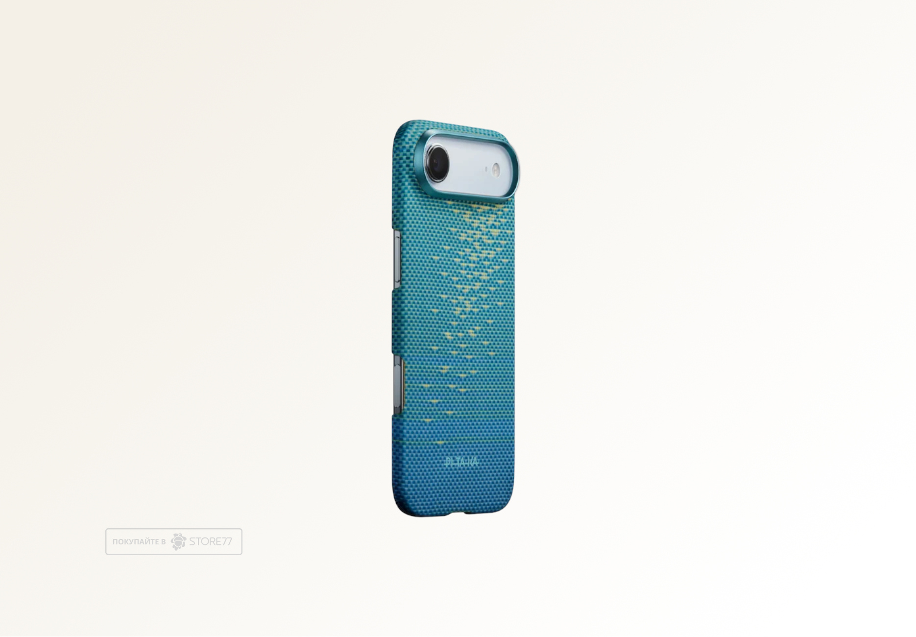 Чехол Pitaka Ultra-Slim Case для iPhone Air, принт: синий/звезды (Lucid Blue)