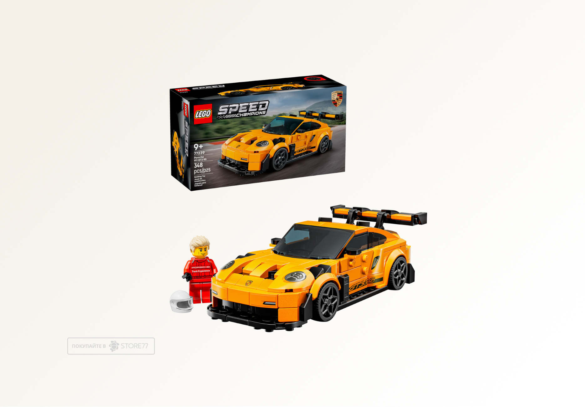 Конструктор LEGO Speed Champions 77239 Porsche 911 GT3 RS