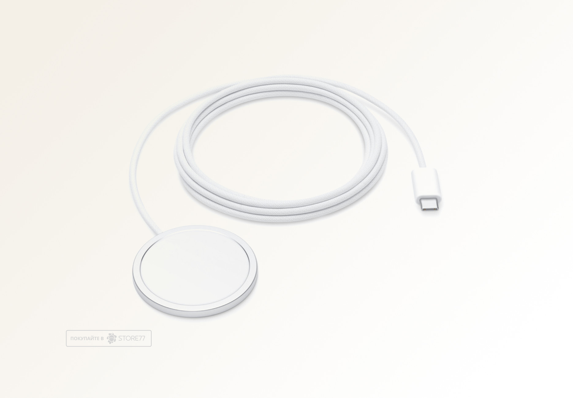Зарядное устройство Apple Magsafe для iPhone 25 Вт 2м (Белое)