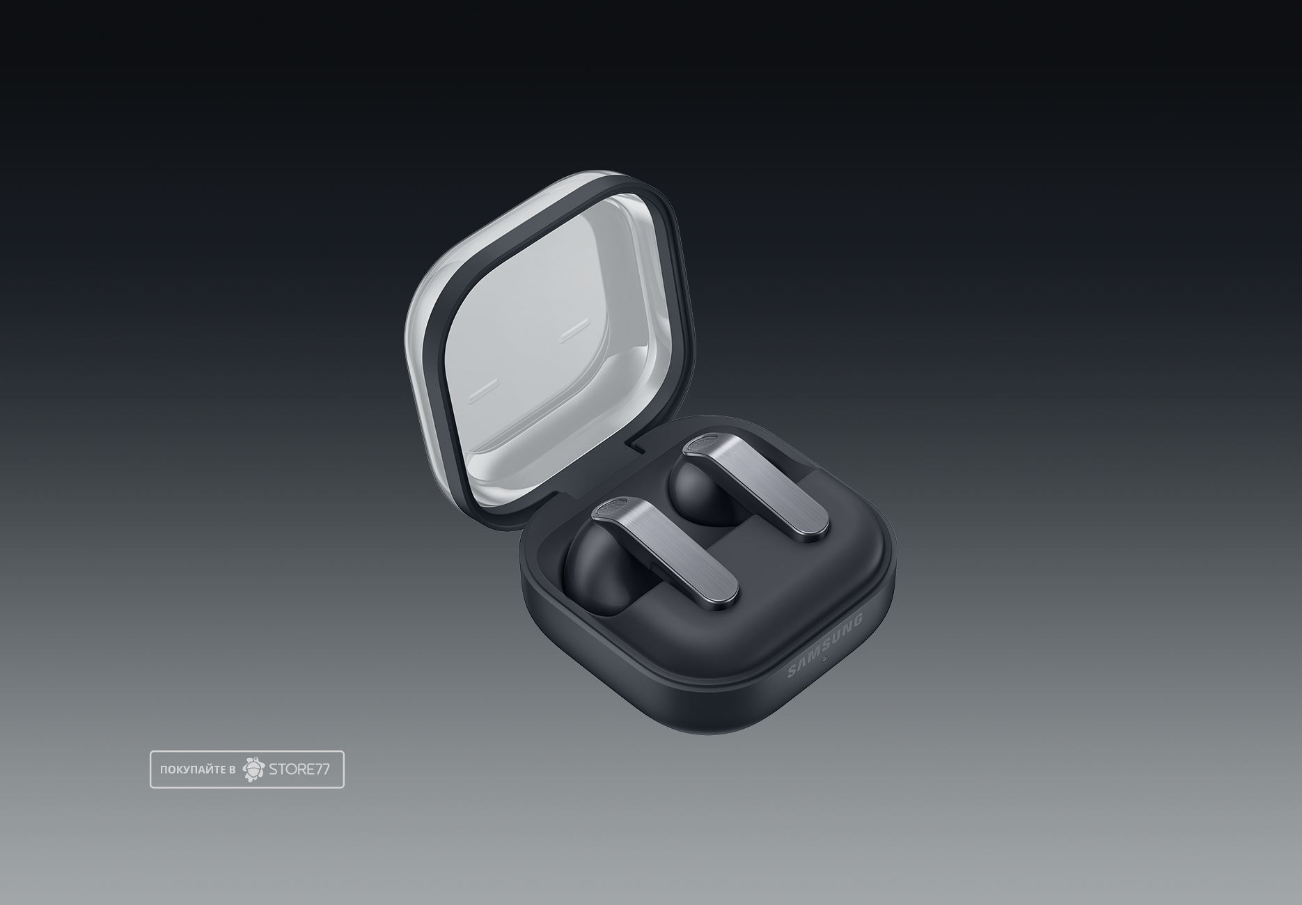 Беспроводные наушники Samsung Galaxy Buds 4 (Черный)