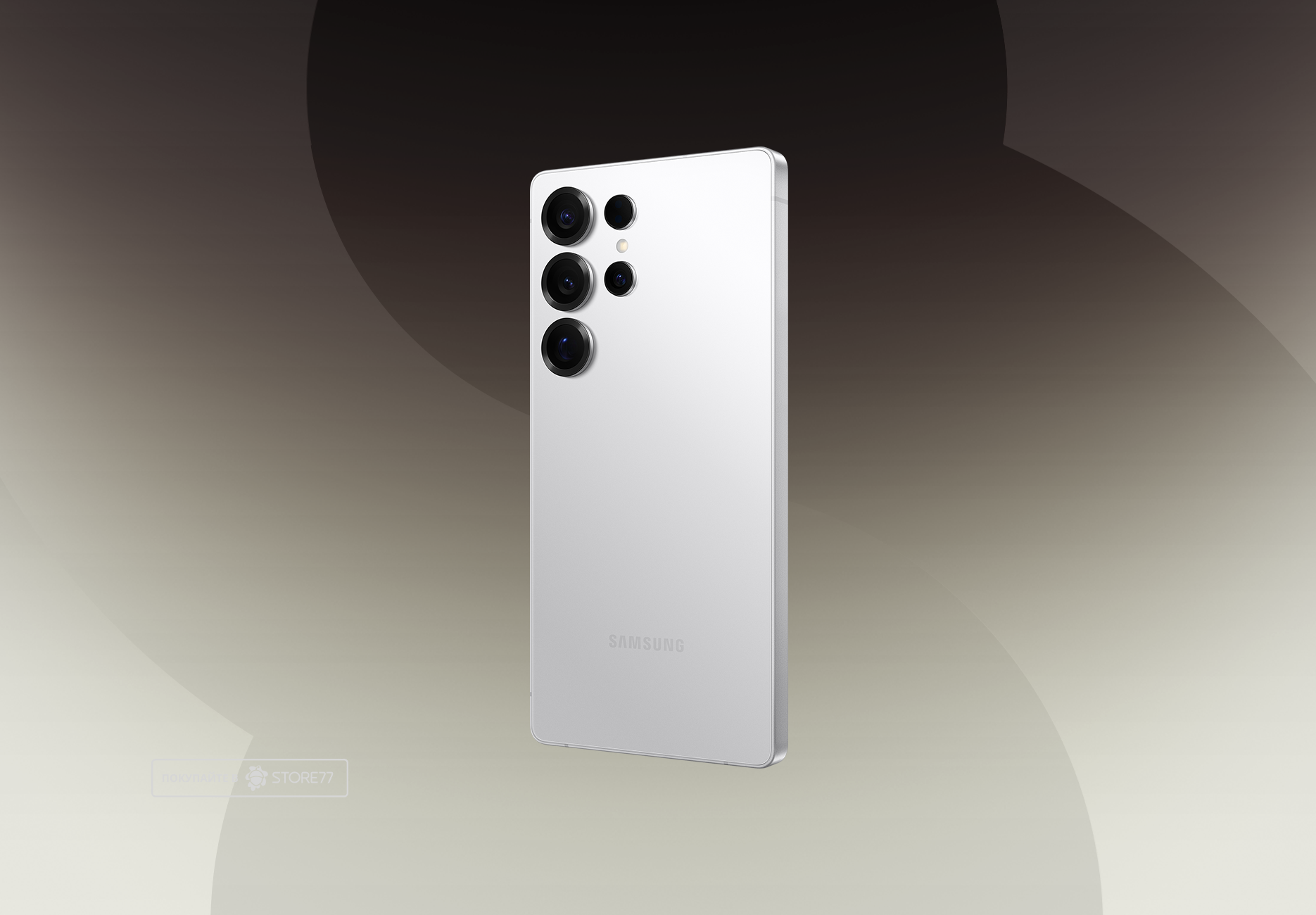 Телефон Samsung Galaxy S25 Ultra 12/512 ГБ, цвет: бело-серебристый титан (Titanium Whitesilver)
