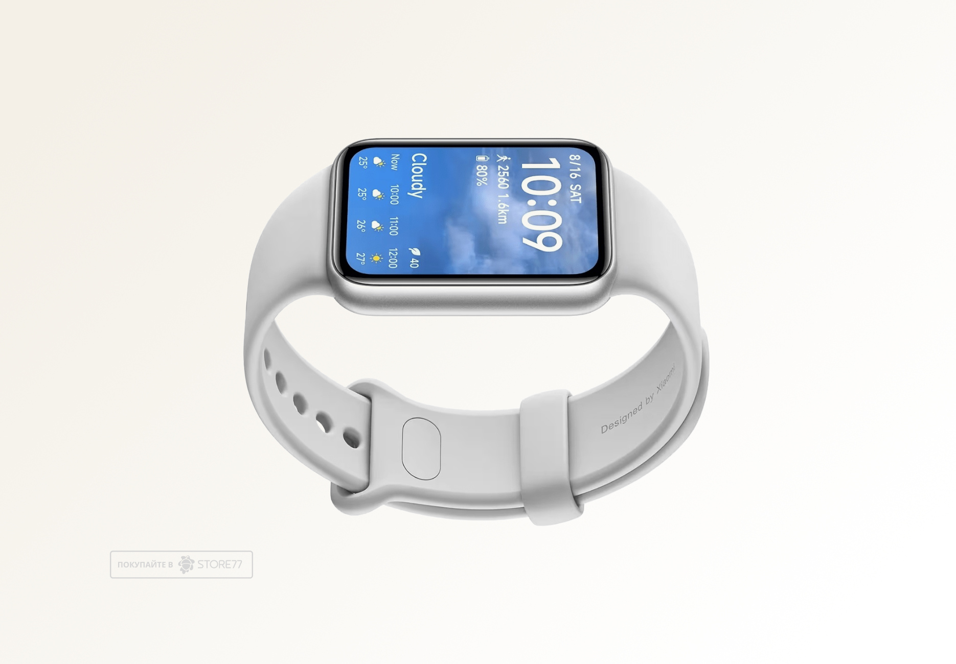 Фитнес-браслет Xiaomi Smart Band 10 Pro, цвет: ледяное серебро (Glacier Silver)