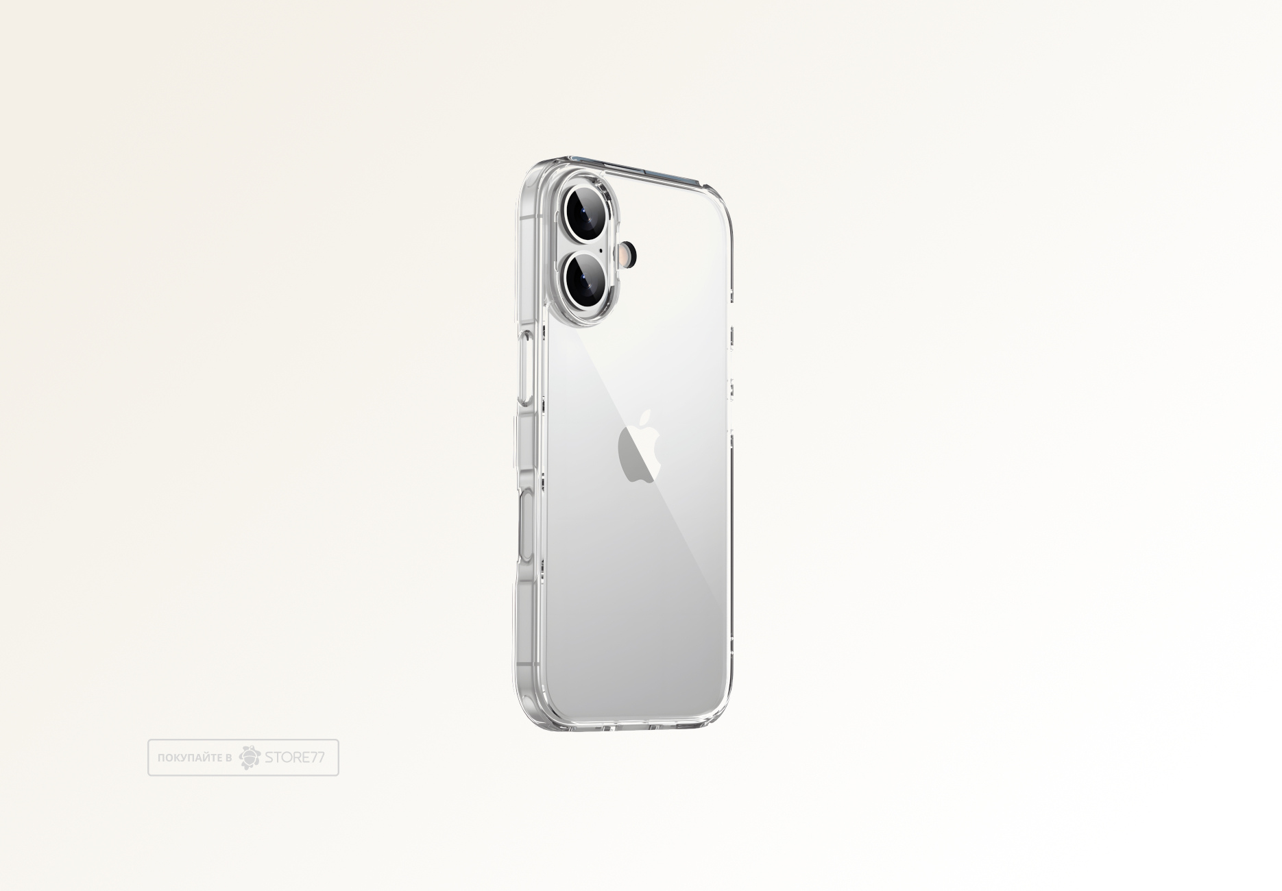 Чехол Gurdini Alba Series для iPhone 17 (Прозрачный)