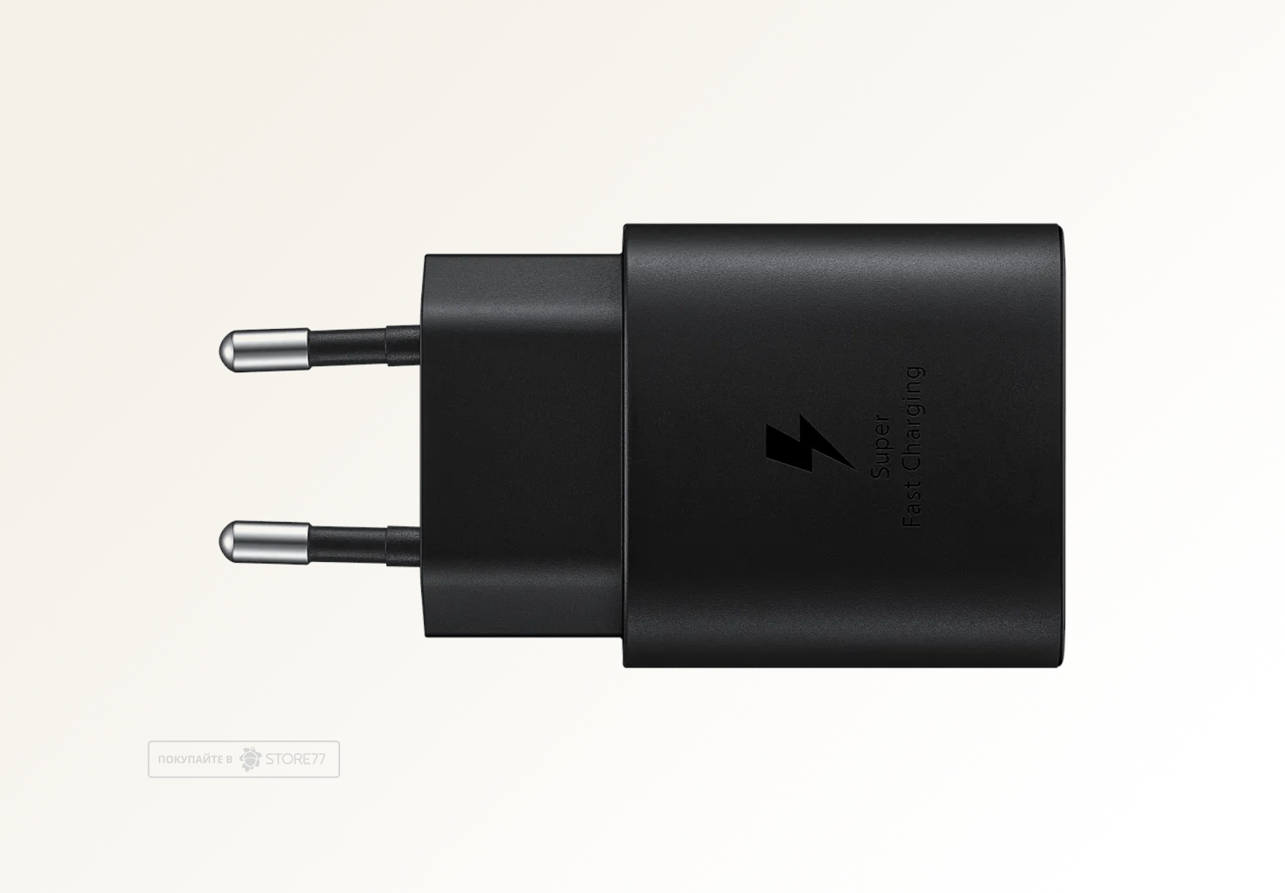 Сетевое зарядное устройство Samsung USB-C, 25 Вт (Черное)