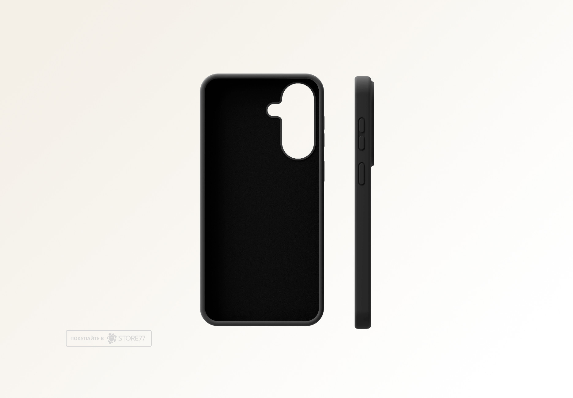 Чехол защитный VLP Aster Case для Samsung Galaxy A57 (Черный)