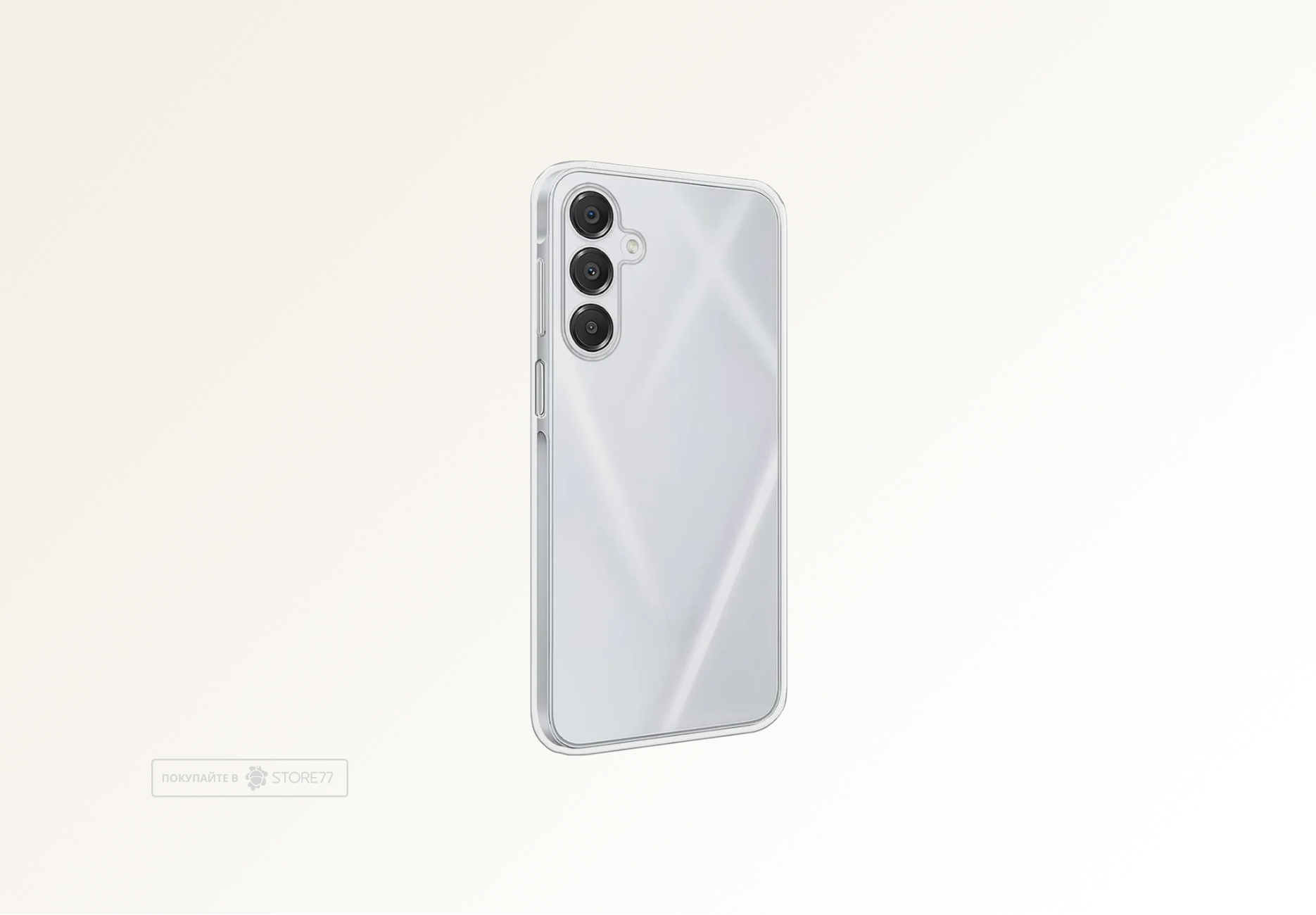 Чехол силиконовый для Samsung Galaxy A16 (Прозрачный)