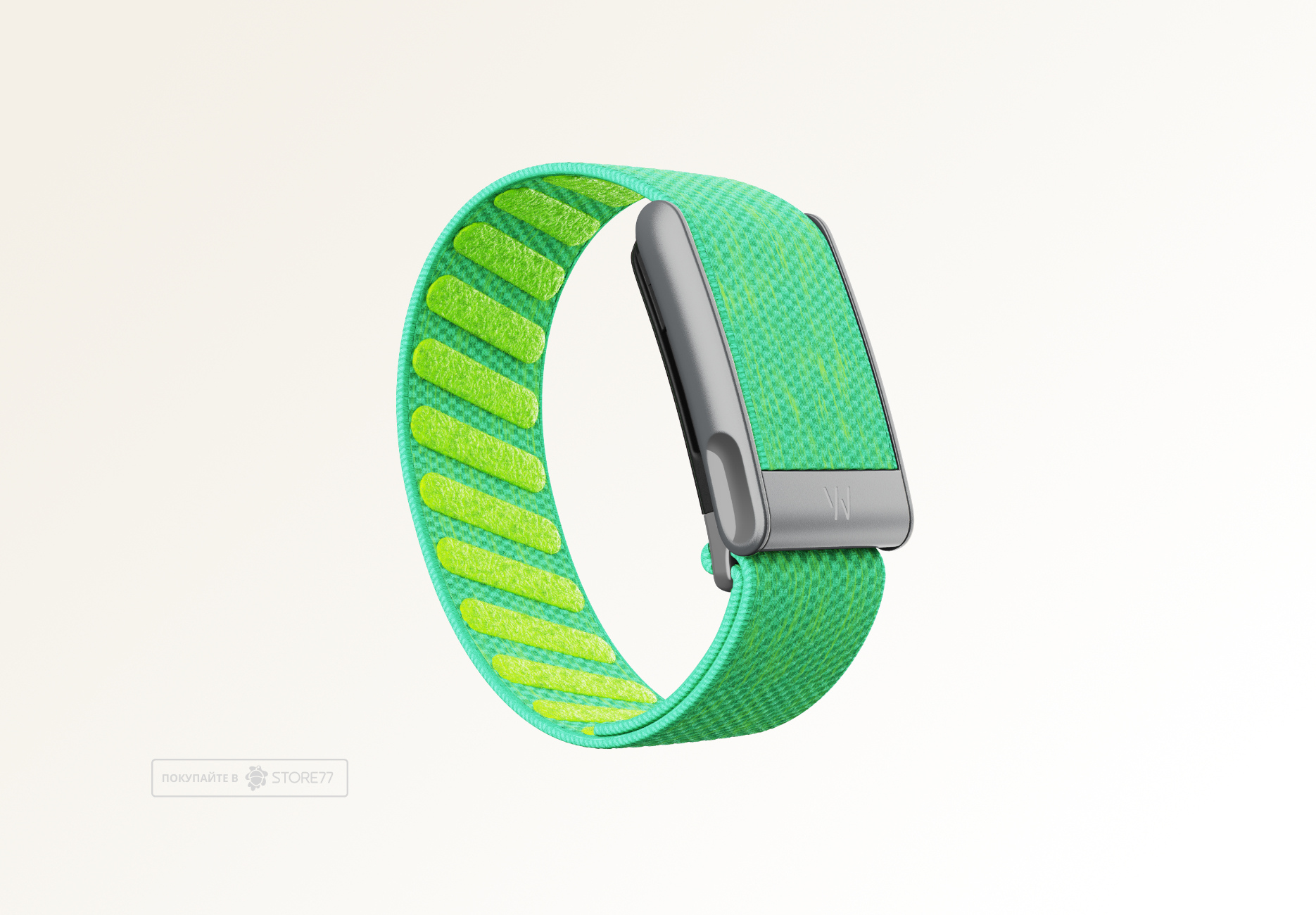 Ремешок плетеный для браслета Whoop MG SuperKnit, цвет: сочный лайм (Lime)