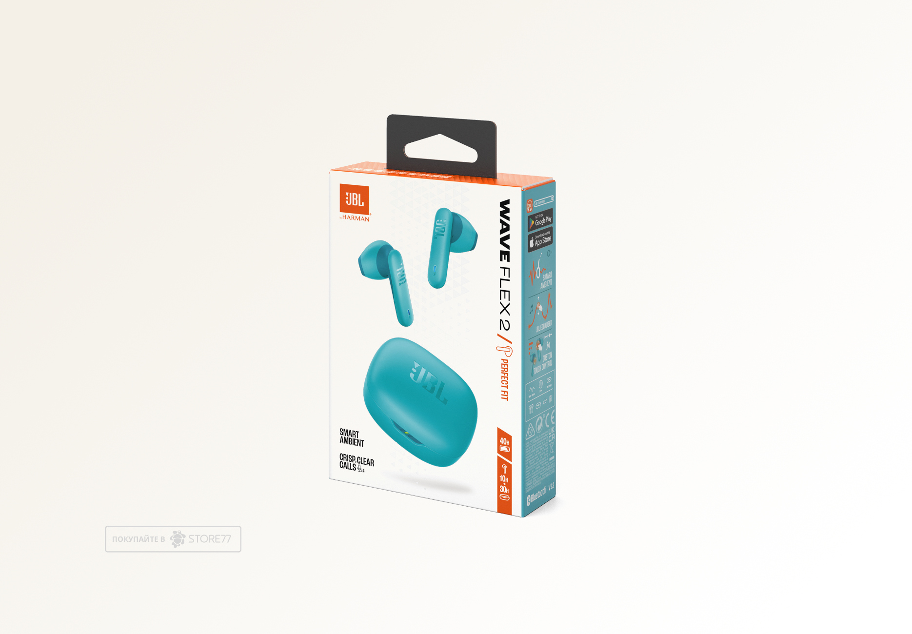 Беспроводные наушники JBL Wave Flex 2 (Синий)