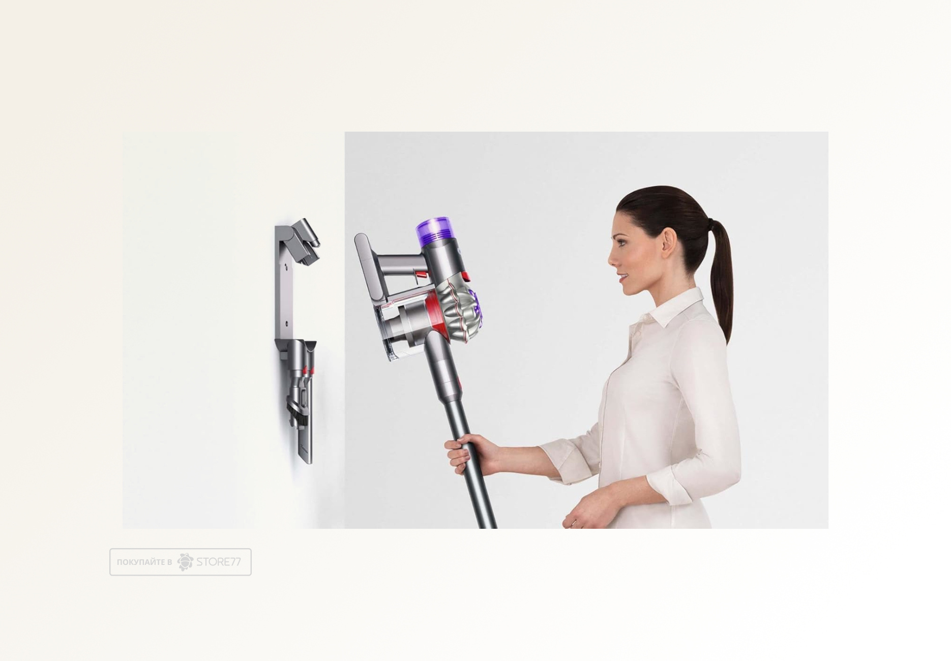 Беспроводной пылесос Dyson V8 Advanced (Серебро/Никель)