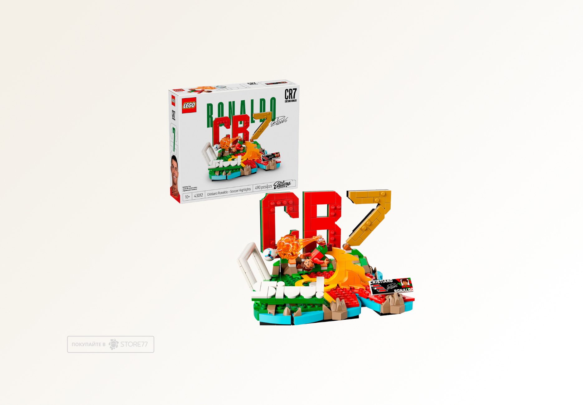 Конструктор LEGO Editions (Эдишнс) 43012 Диорама Криштиану Роналду
