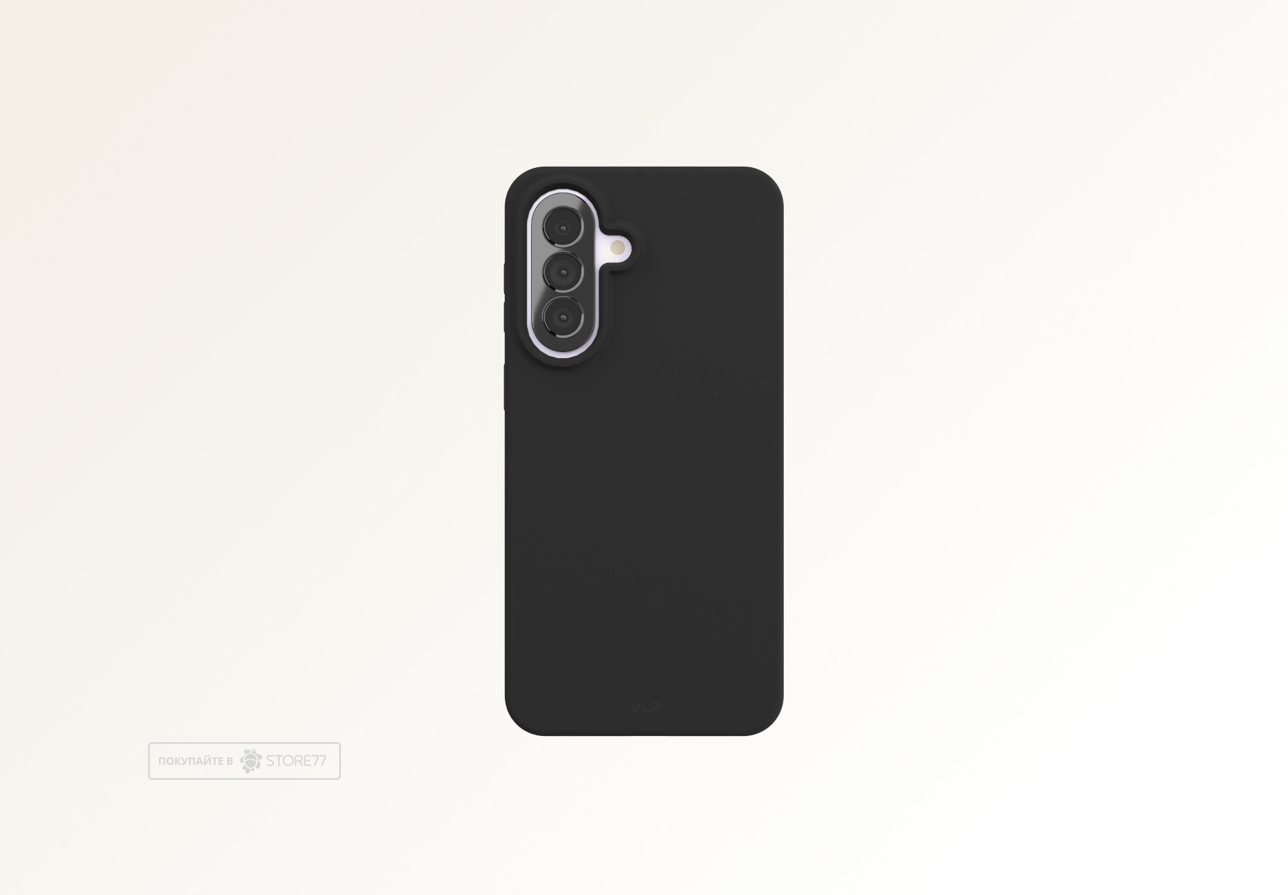 Чехол защитный VLP Aster Case для Samsung Galaxy A37 (Черный)