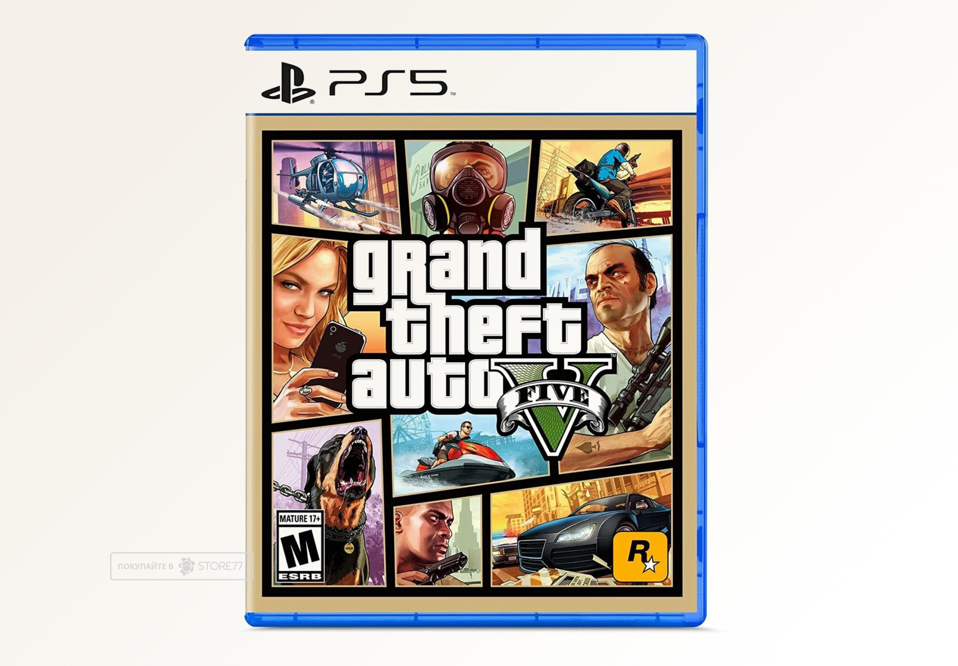 Игра Grand Theft Auto V для PlayStation 5 (PS5), русские субтитры