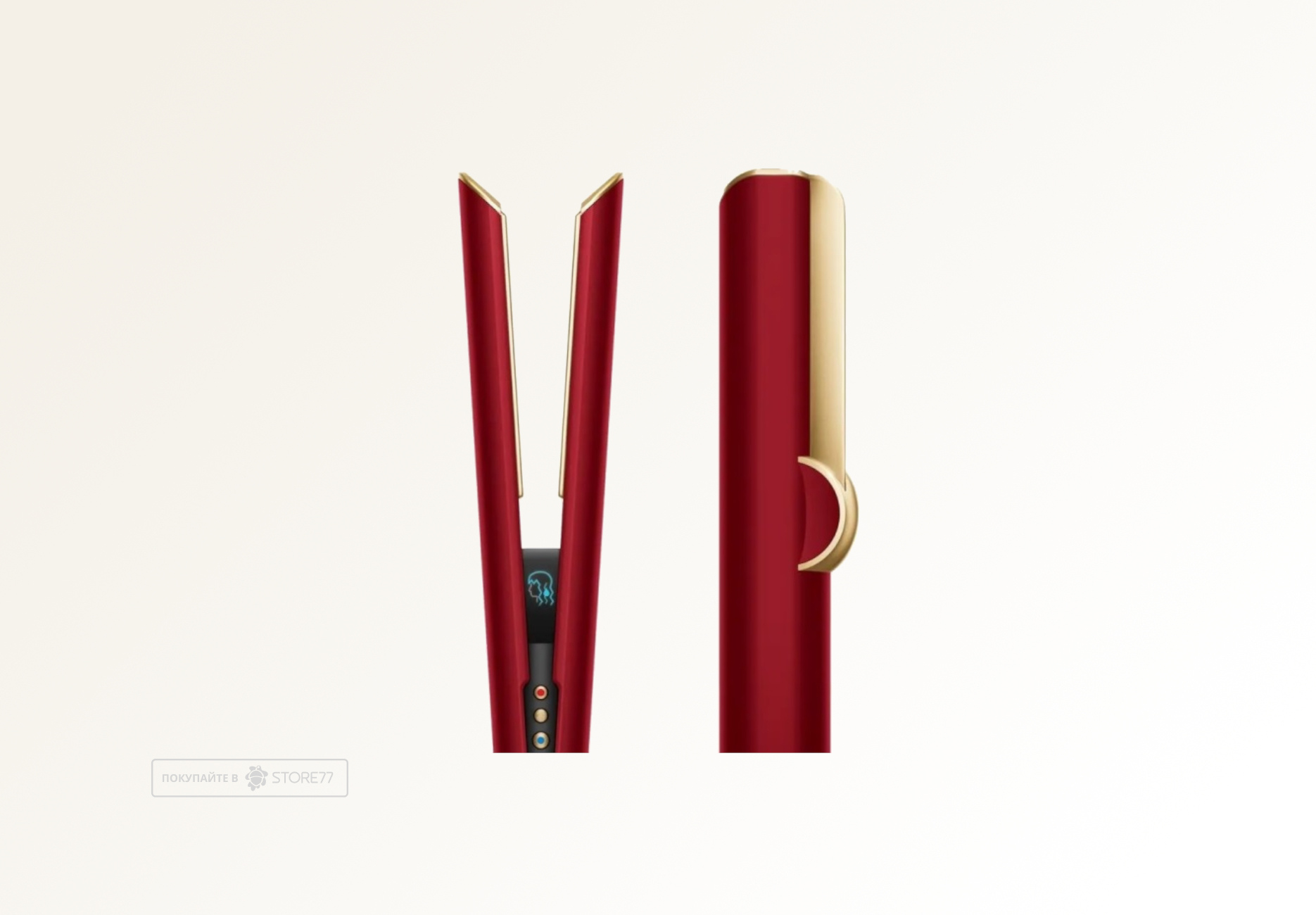 Выпрямитель Dyson Airstrait HT01, цвет: красный вельвет/золотой (Red Velvet/Gold)