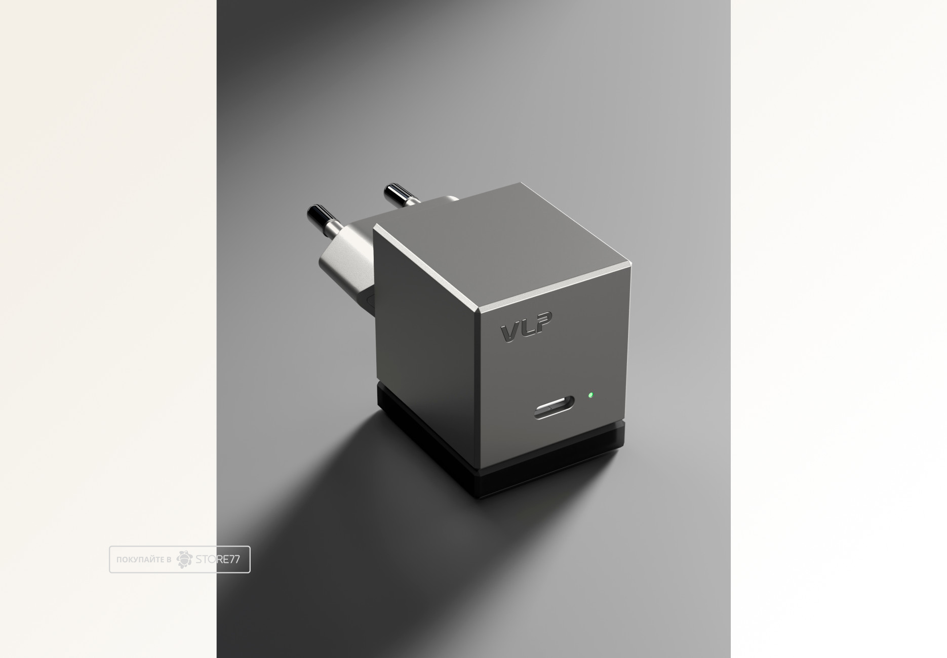 Сетевое зарядное устройство VLP Neo Phantom 45 Вт USB-C (Серое)