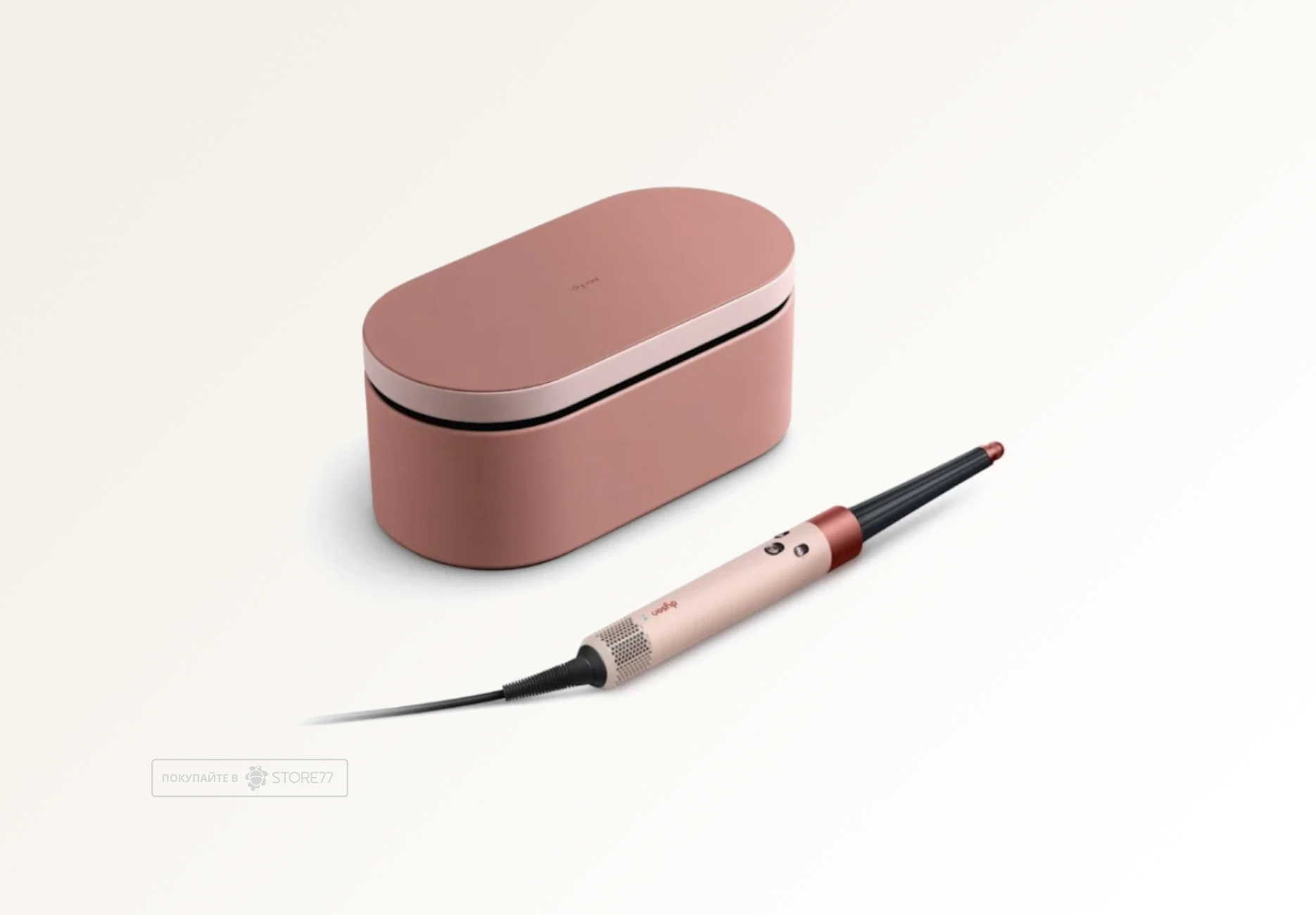 Стайлер Dyson Airwrap i.d. Long HS08 для прямых волос (Straight+Wavy), цвет: розовый канзан (Kanzan Pink)