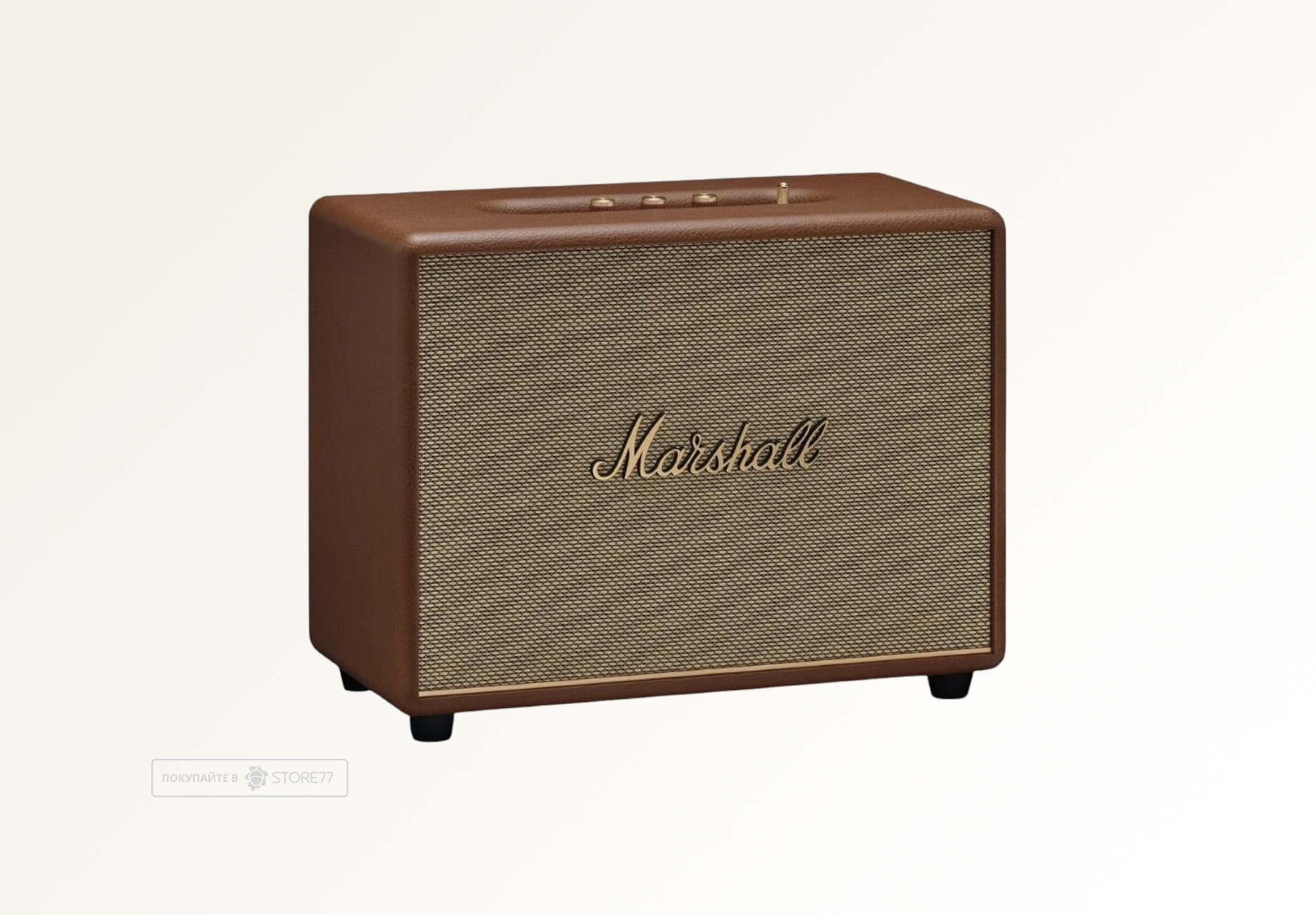 Портативная акустика Marshall Woburn 3 (Коричневая)