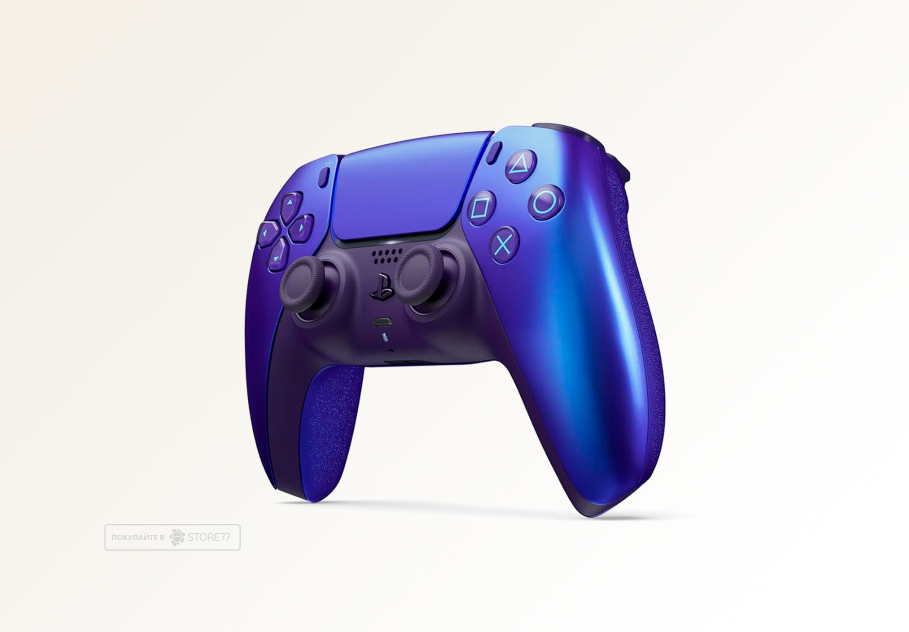 Геймпад Sony DualSense для PlayStation 5 (PS5), цвет: синий хром (Chroma Indigo)