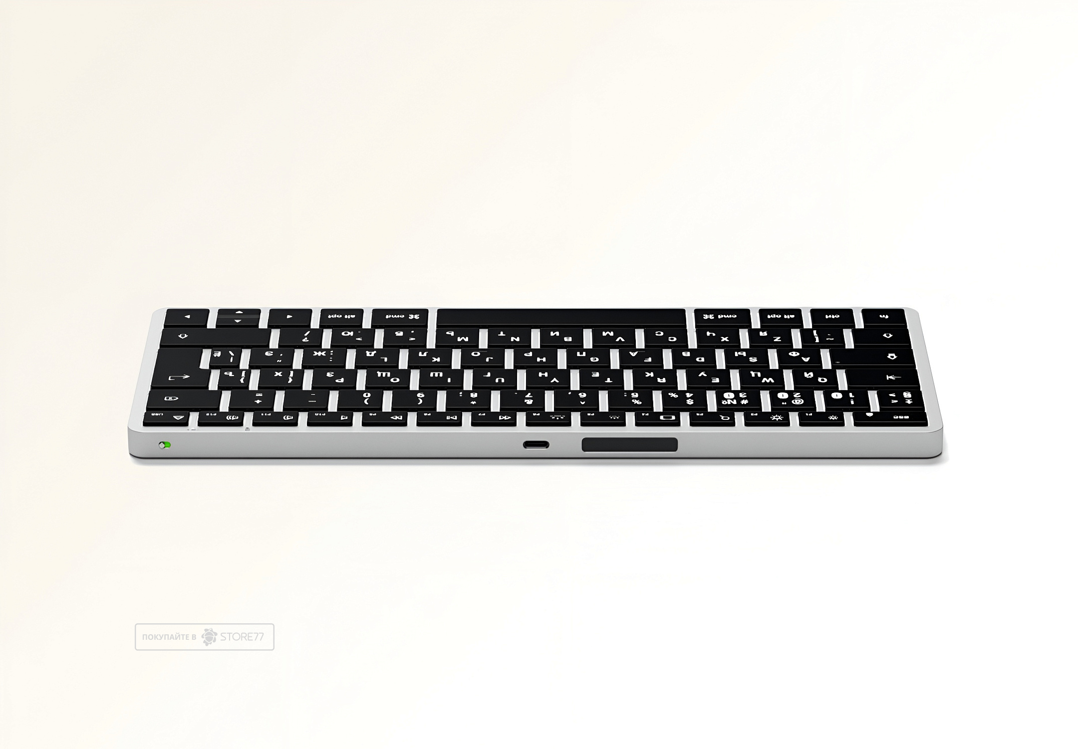 Клавиатура беспроводная Satechi Slim X1, Bluetooth (Серебристая)