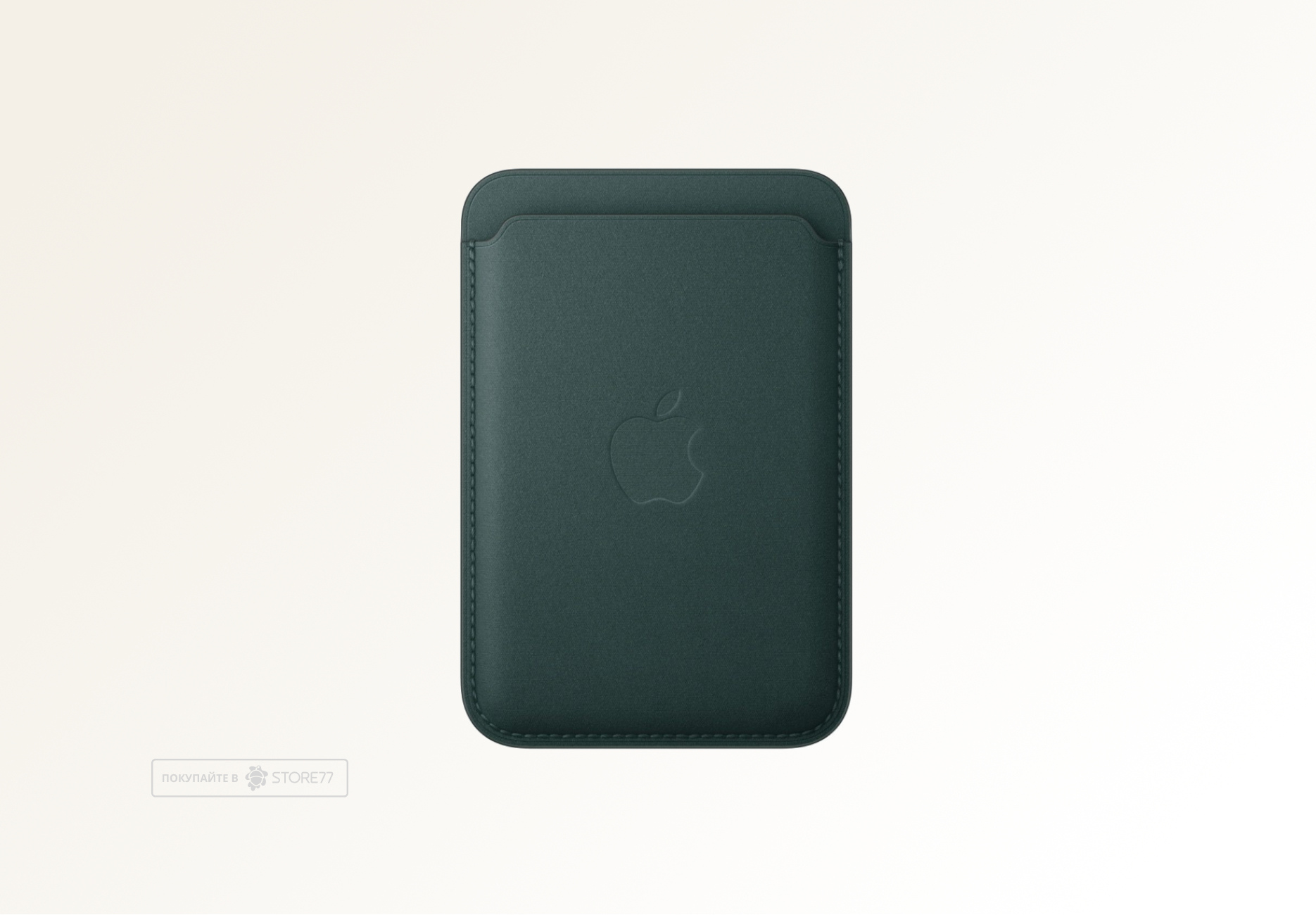 Картхолдер Apple с поддержкой MagSafe цвет: темно-зеленый (Dark green)