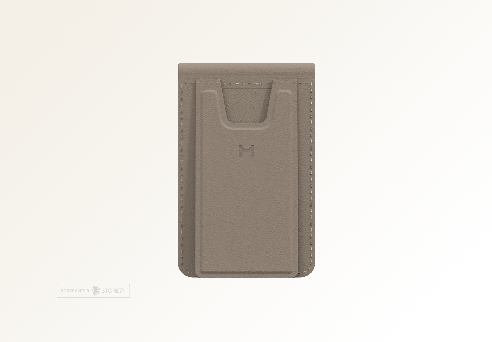 Картхолдер Magssory Tripod Magnetic Vlog Wallet с MagSafe (Латте)