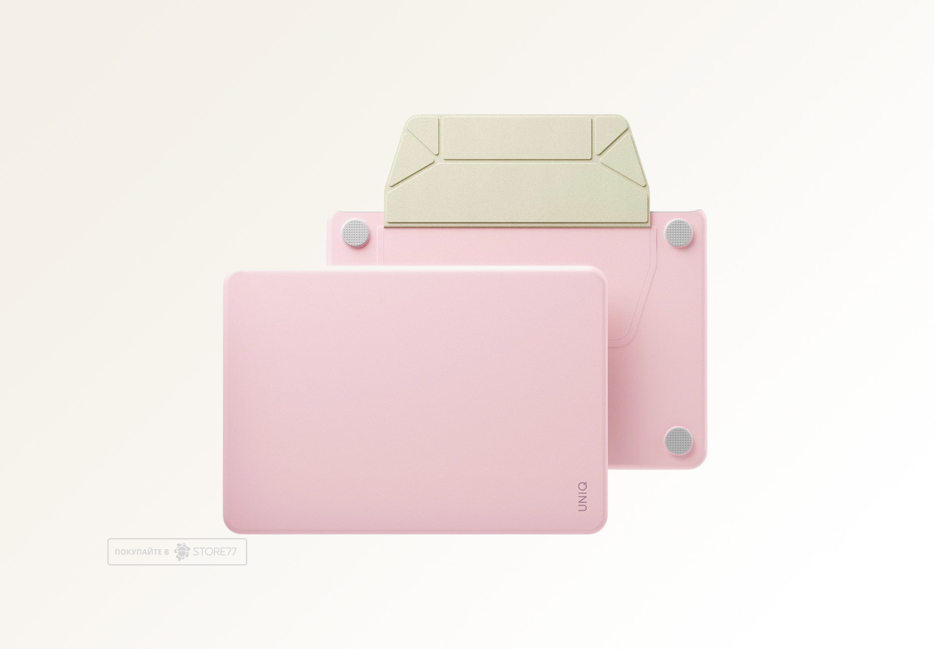 Накладка Uniq Lyden Versa для Macbook Neo 13 (2026) (Розовая)