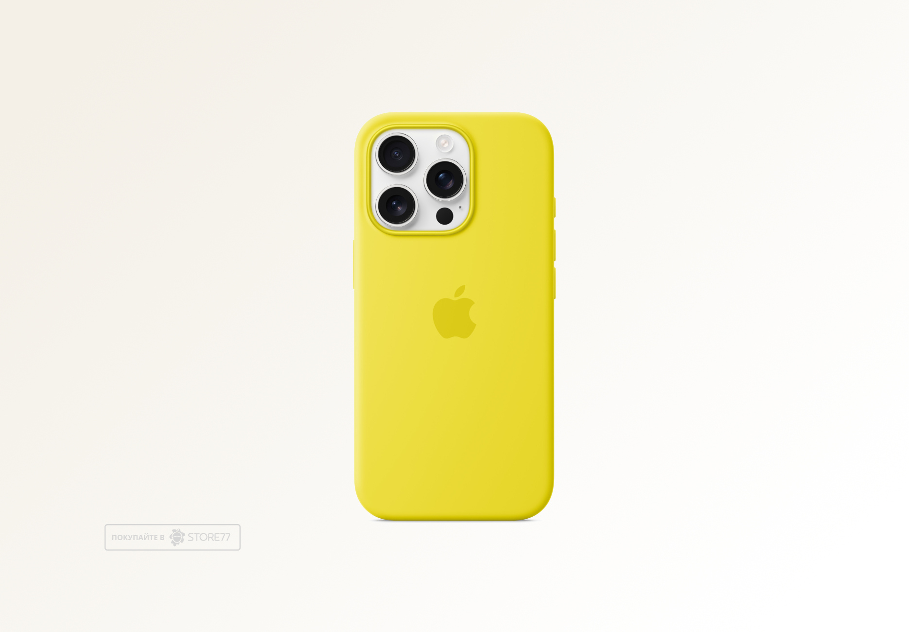 Чехол Apple с поддержкой MagSafe для iPhone 16 Pro, силикон, цвет: звездный фрукт (Star Fruit)