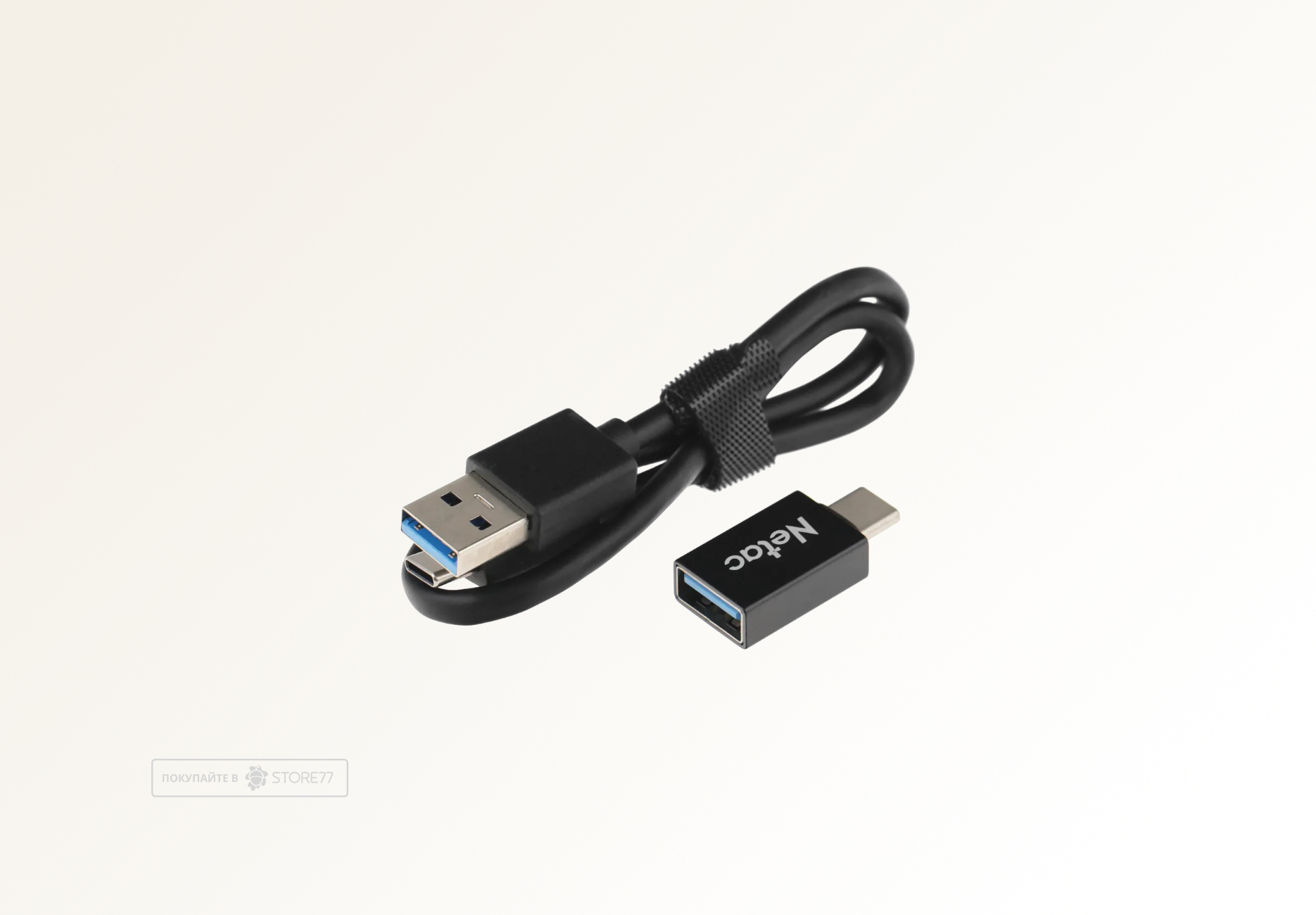 Внешний SSD диск Netac Z7S 120 ГБ (Черный)