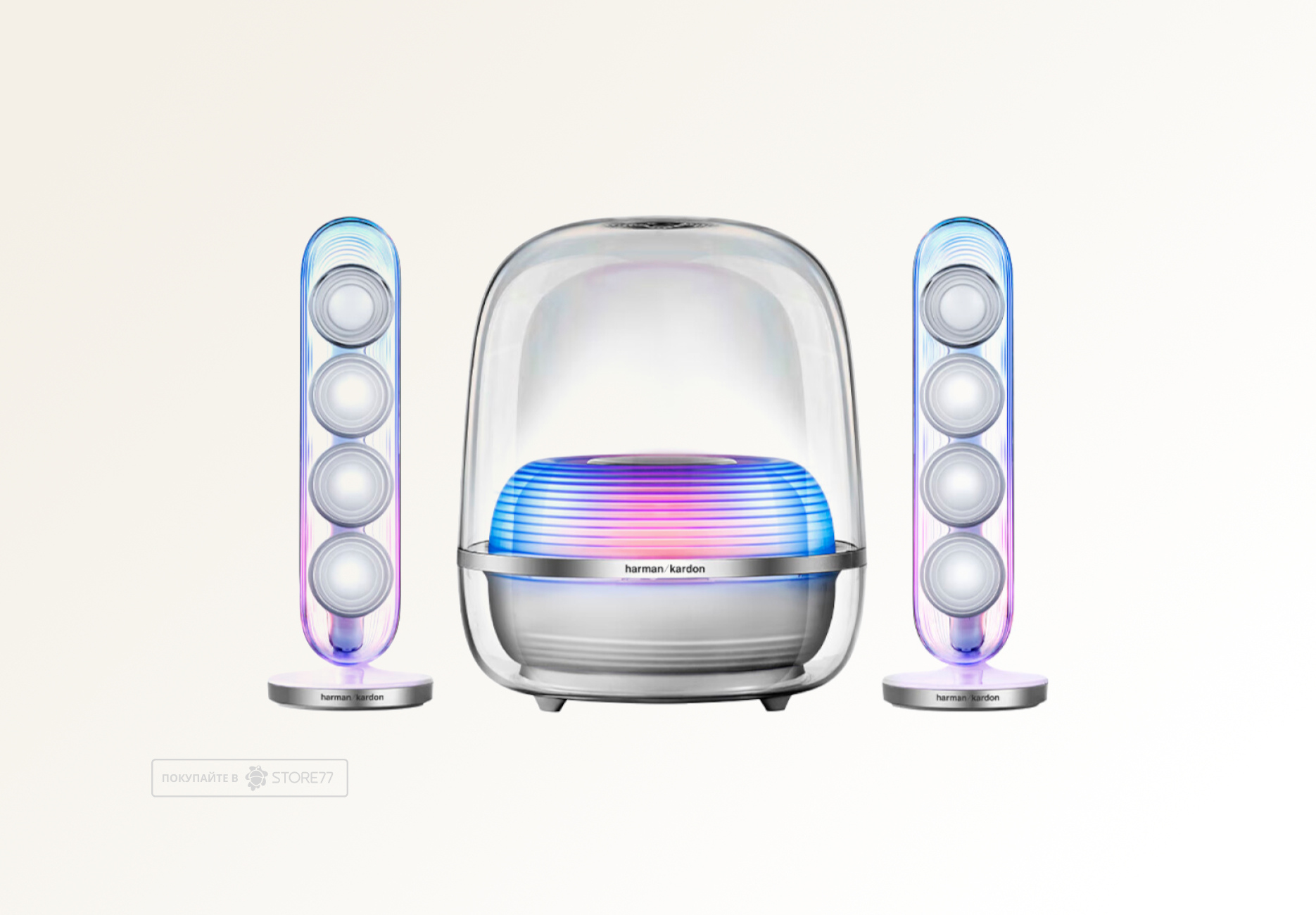 Портативная акустика Harman Kardon SoundSticks 5 (Белая)