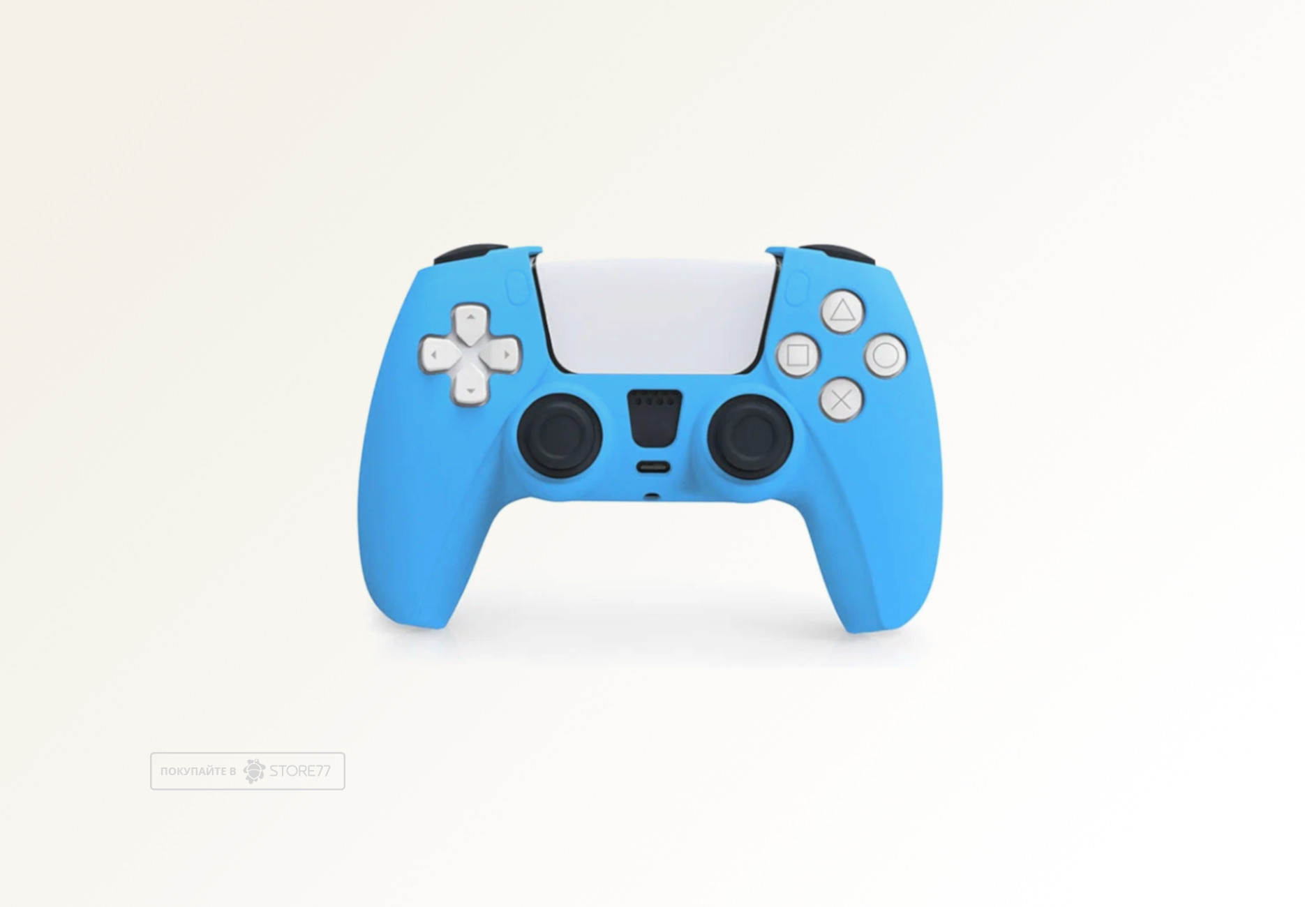 Силиконовый чехол DOBE для геймпада Sony DualSense для PlayStation 5 (PS5) (Синий)