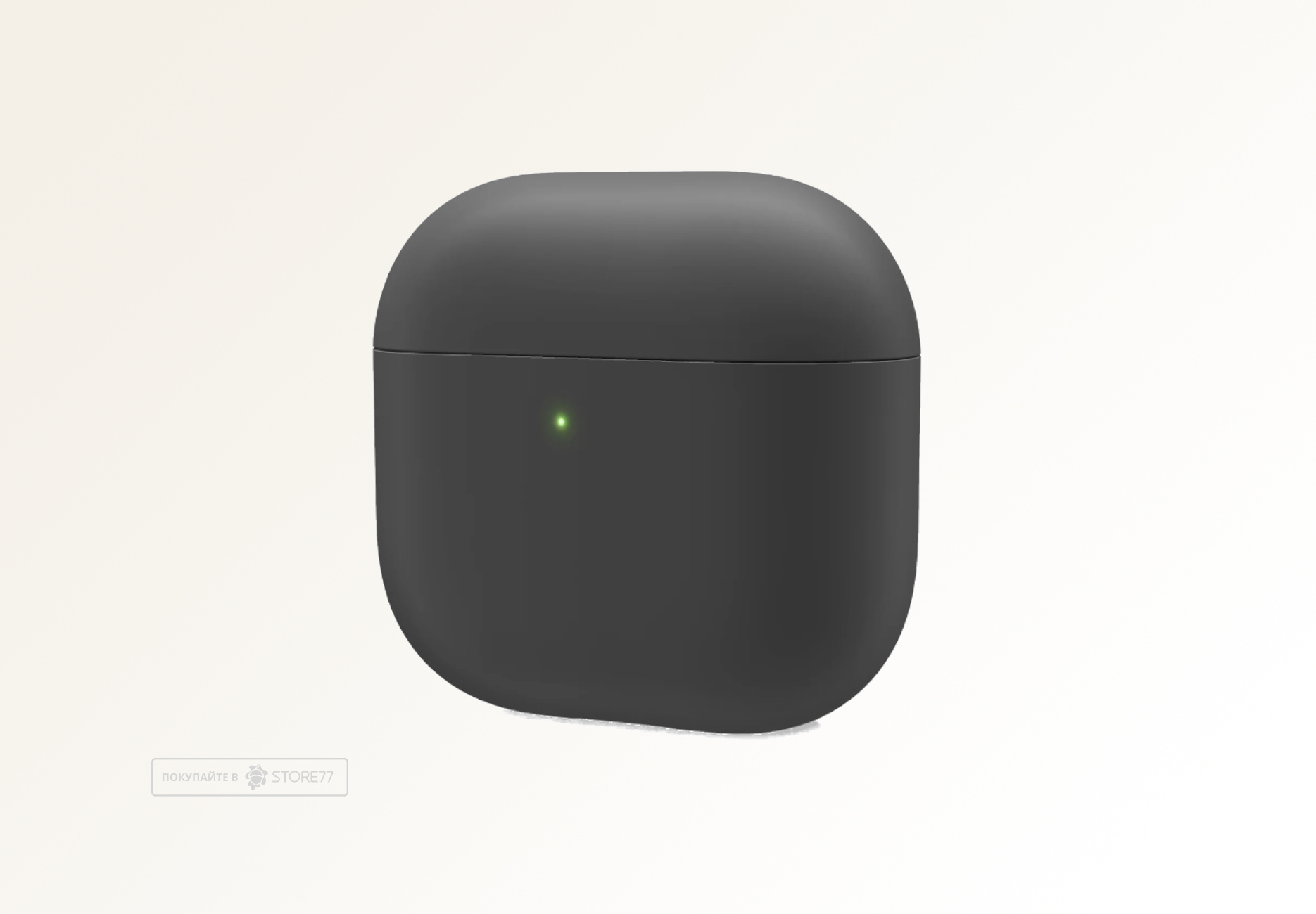 Чехол Elago для AirPods 4 Liquid Hybrid (Черный)