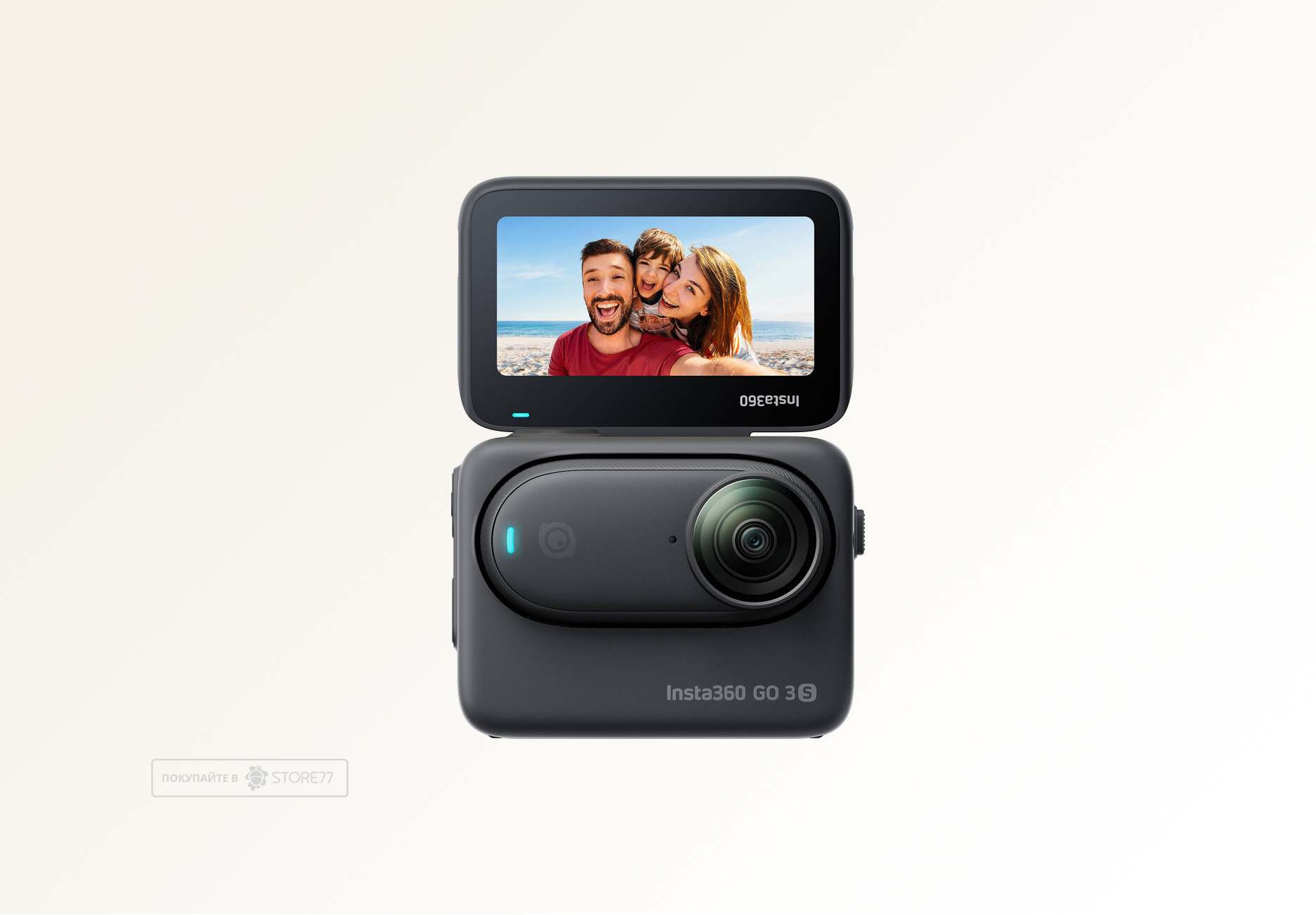 Экшн-камера Insta360 GO 3S 128 ГБ цвет: черный (Black)