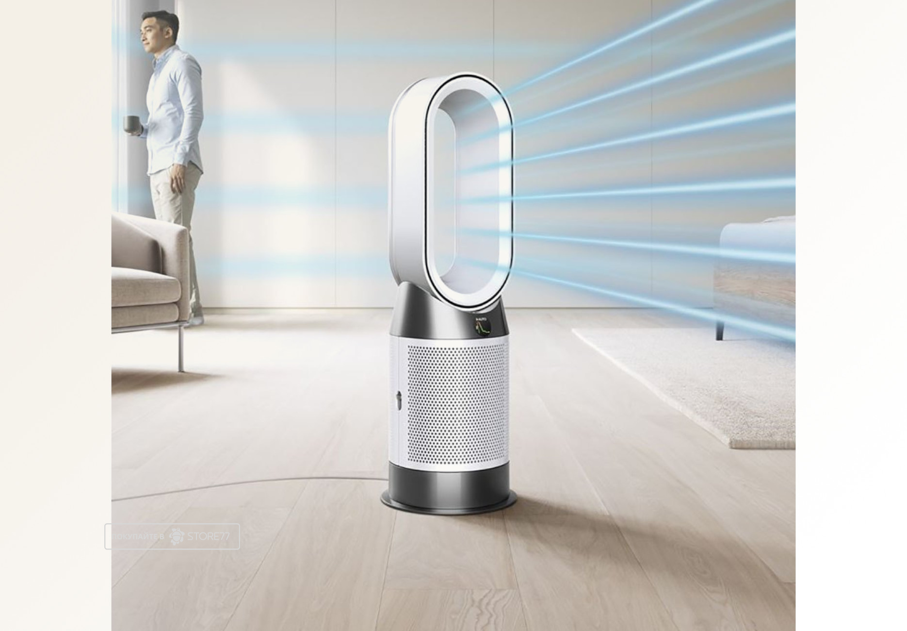 Очиститель воздуха Dyson Purifier Hot+Cool HP11 (Серебристый/Белый) Вилка EU