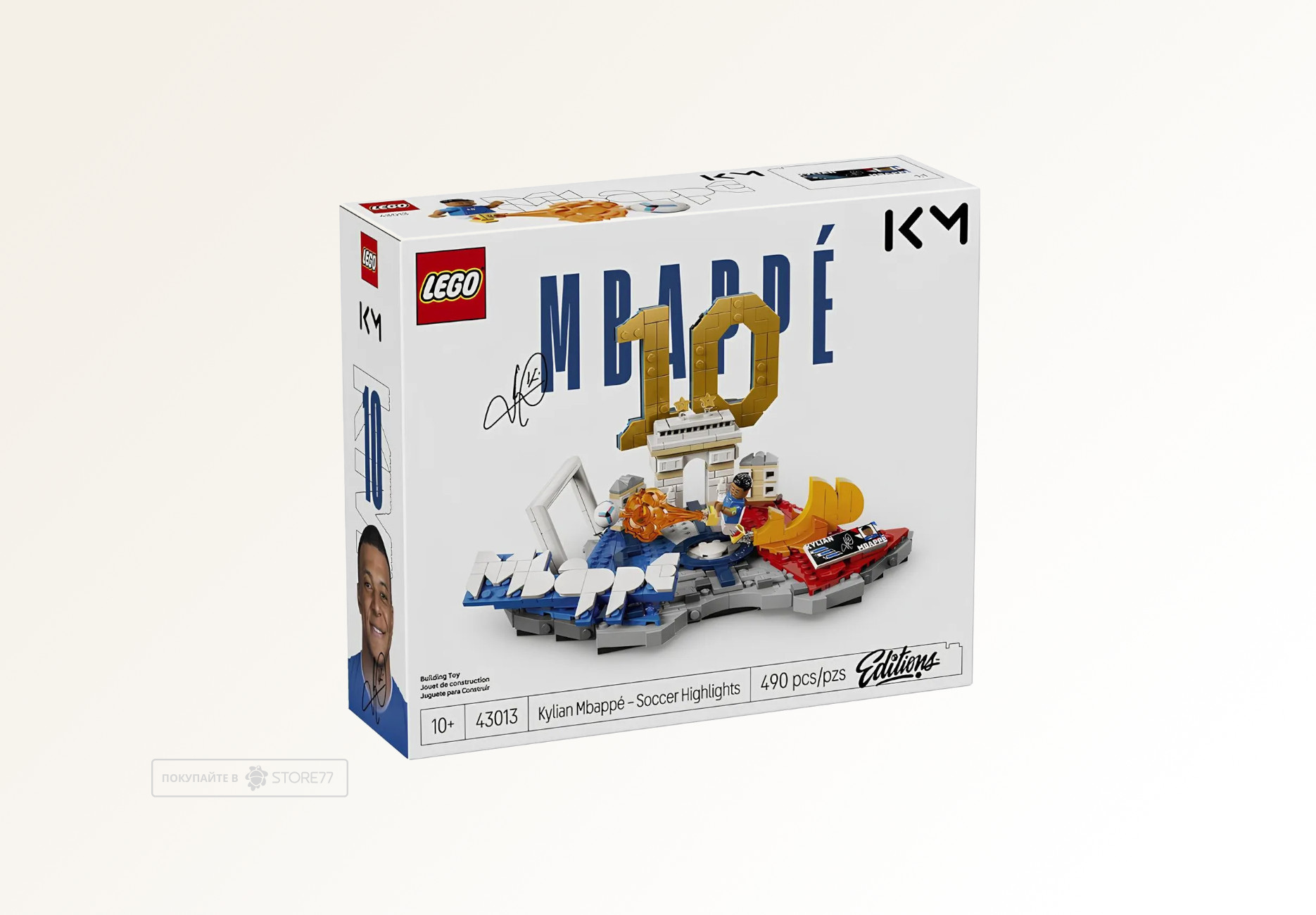 Конструктор LEGO Editions (Эдишнс) 43013 Килиан Мбаппе