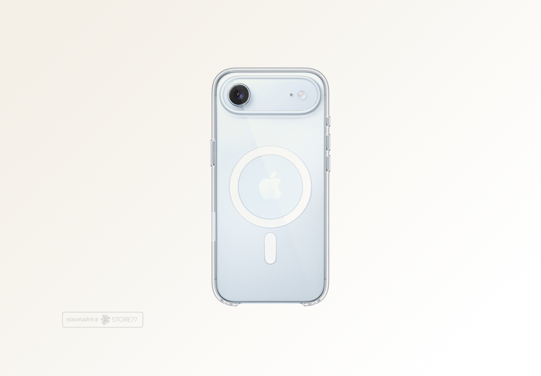 Чехол Apple MagSafe для iPhone Air, цвет: прозрачный (Frost)