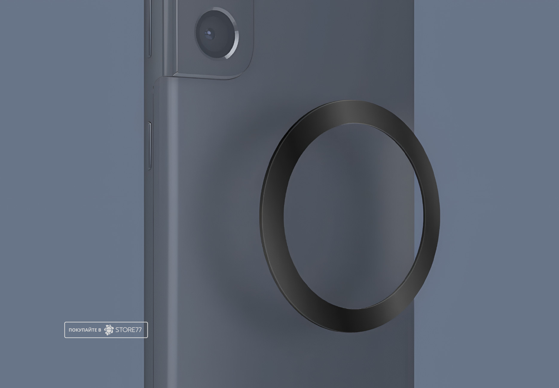 Автомобильный держатель Uniq TRELIX Magnetic Air (Черный)