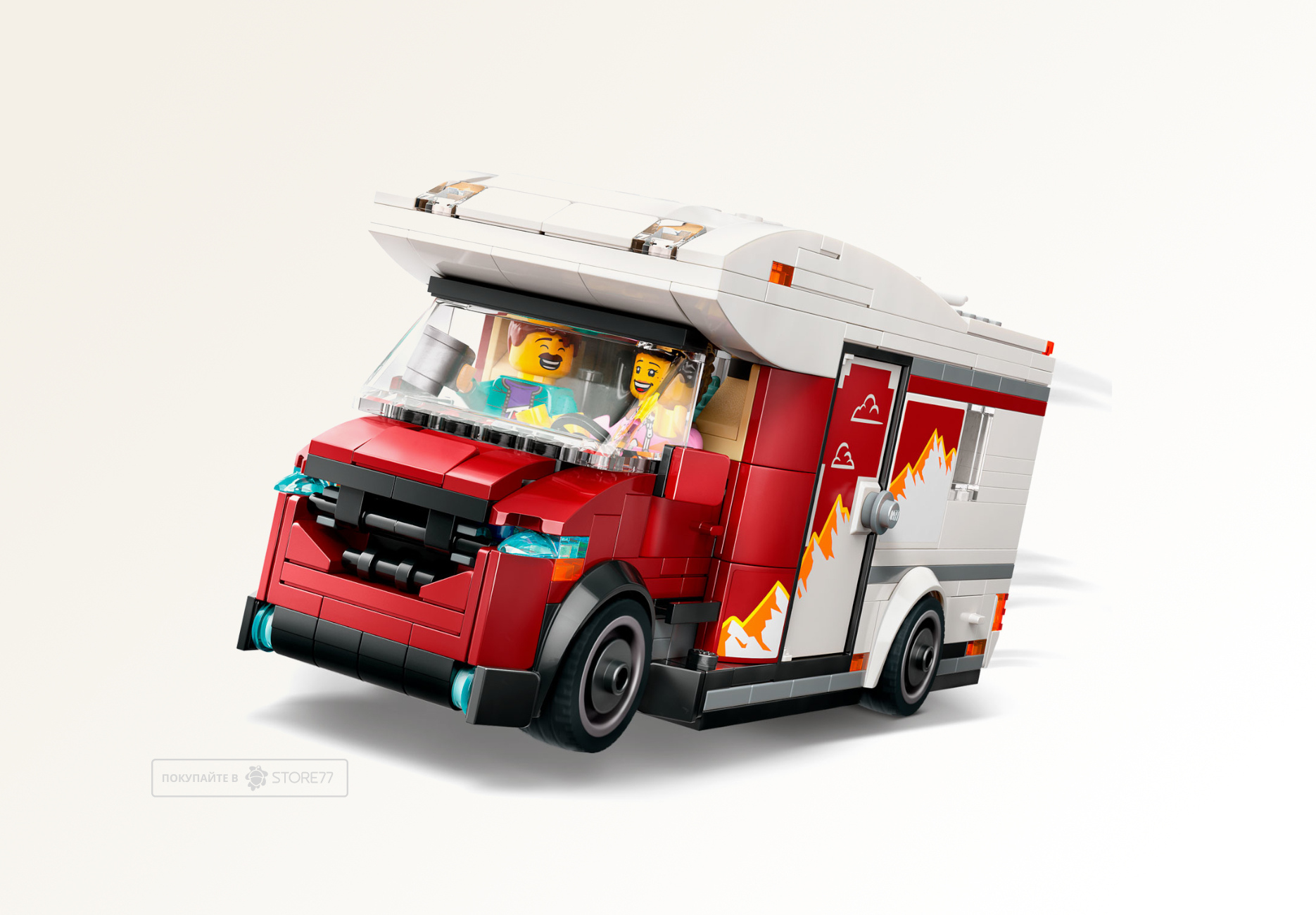 Конструктор LEGO City 60454 Туристический фургон для отдыха и приключений