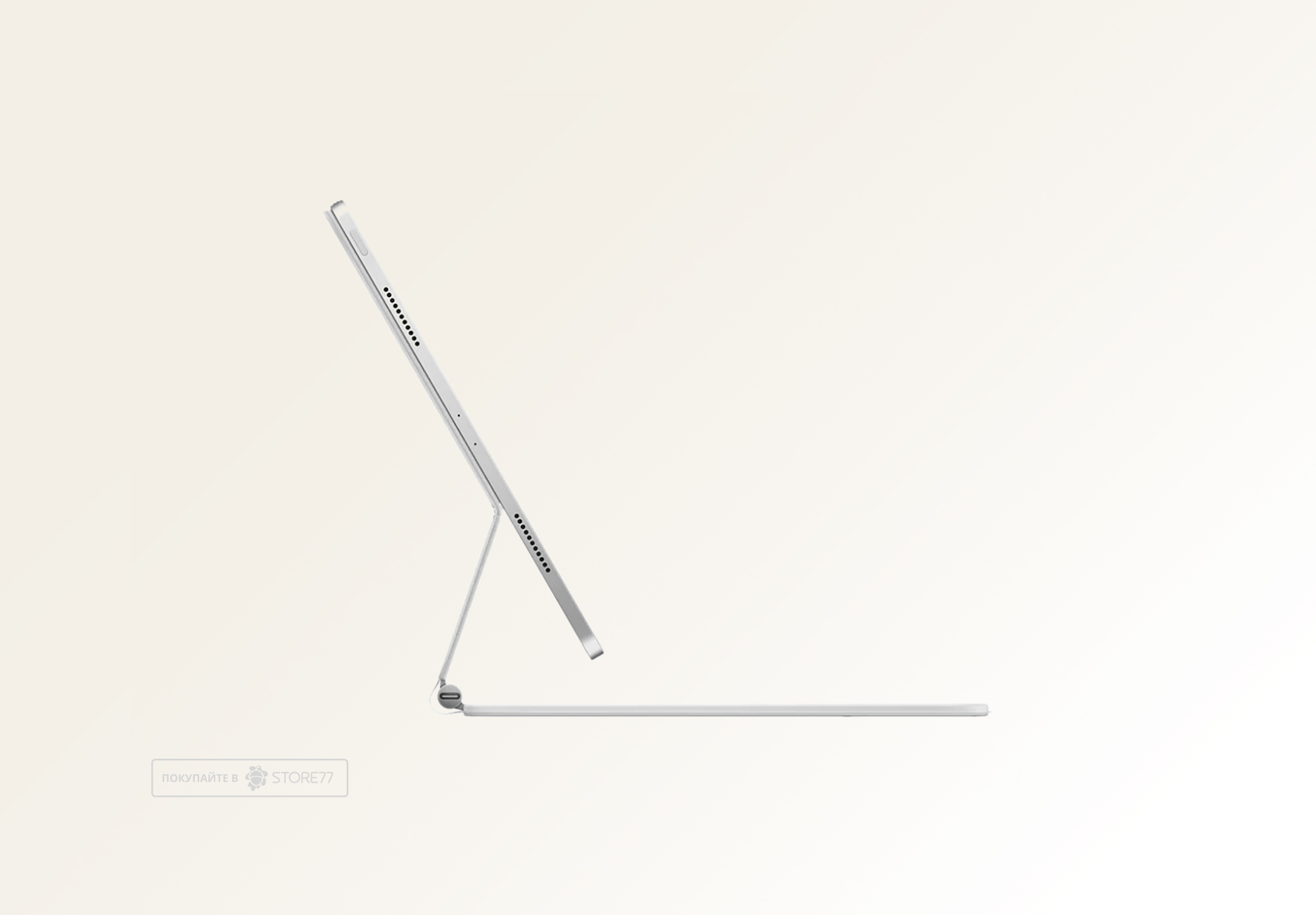 Клавиатура Apple Magic Keyboard для iPad Pro 12.9/iPad Air 13 M2 (Белая)