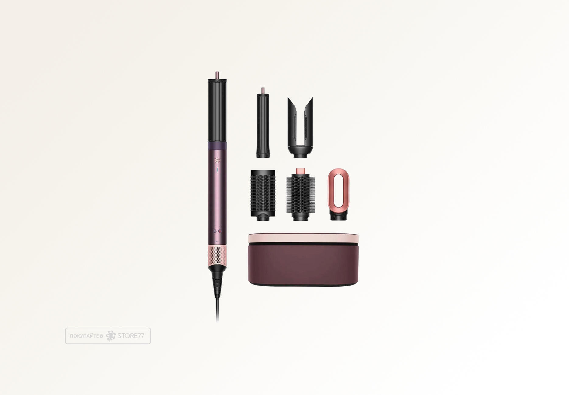 Стайлер Dyson Airwrap Coanda2x™ HS09, цвет: сливовая яшма (Jasper Plum) вилка EU