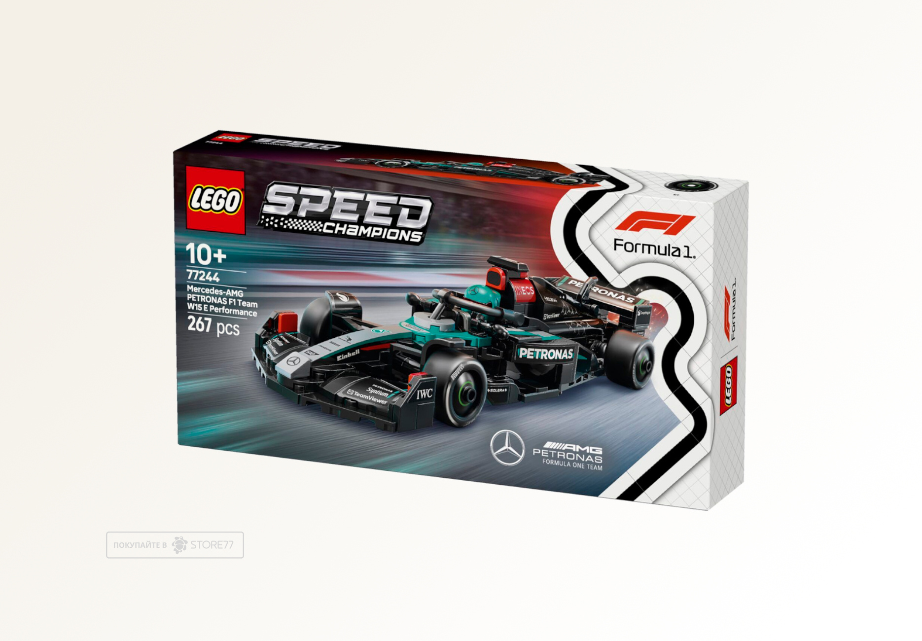 Конструктор LEGO Speed Champions 77244 Mercedes-AMG Petronas W15 F1