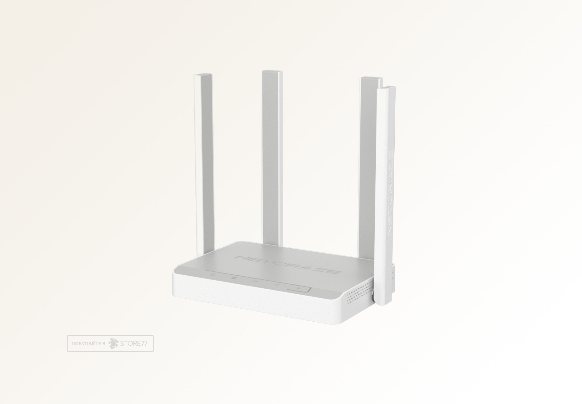 Беспроводной Wi-Fi роутер Keenetic Netcraze Speedster NC-3013, AC1200 Mesh (Белый)