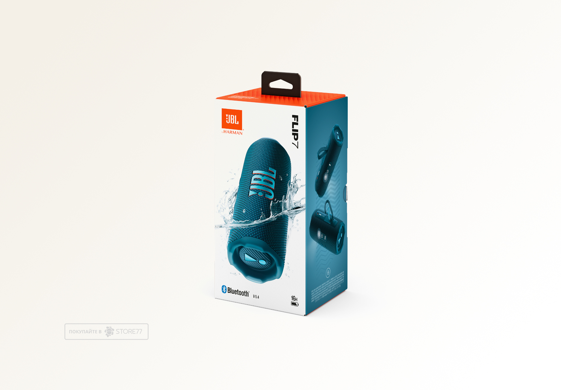 Портативная акустика JBL Flip 7 (Синяя)