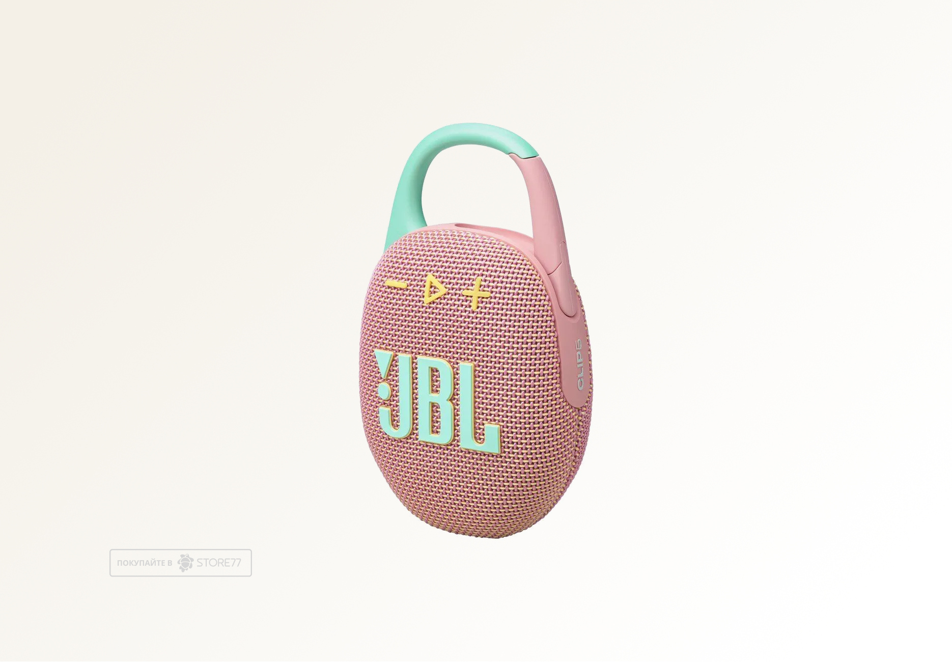 Портативная акустика JBL Clip 5 (Розовая)