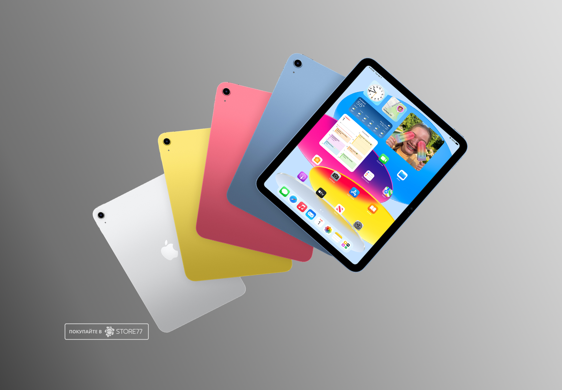 Планшет Apple iPad 11 512 ГБ Wi-Fi (Серебристый)