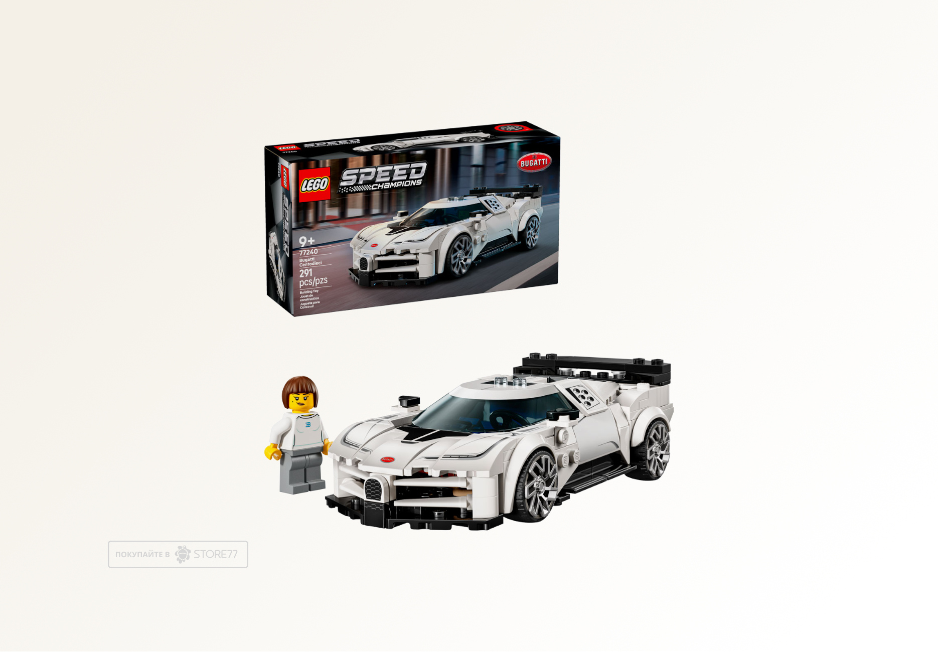 Конструктор LEGO Speed Champions 77240 Bugatti Centodieci
