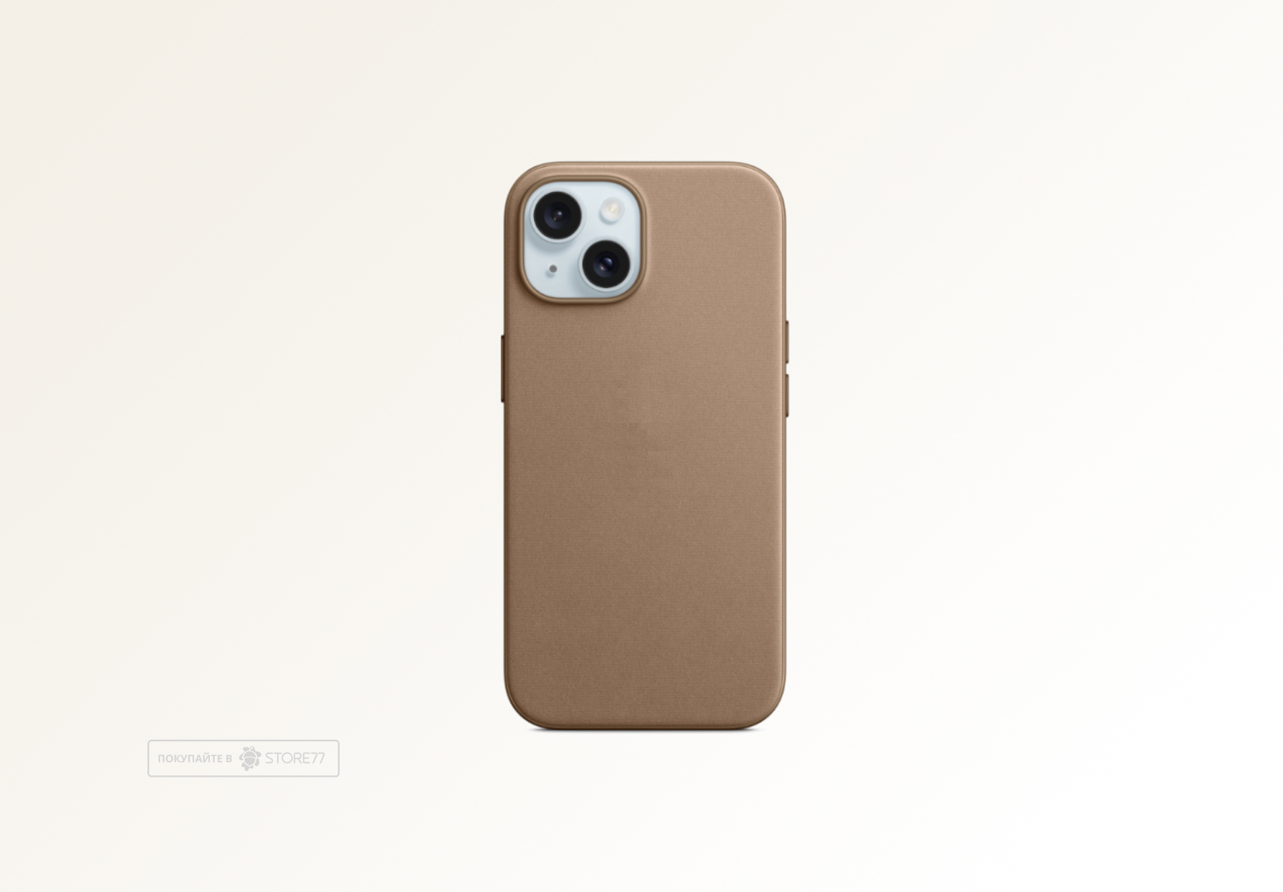 Чехол Тор с поддержкой MagSafe FineWoven Case для iPhone 15 Plus (Коричневый)