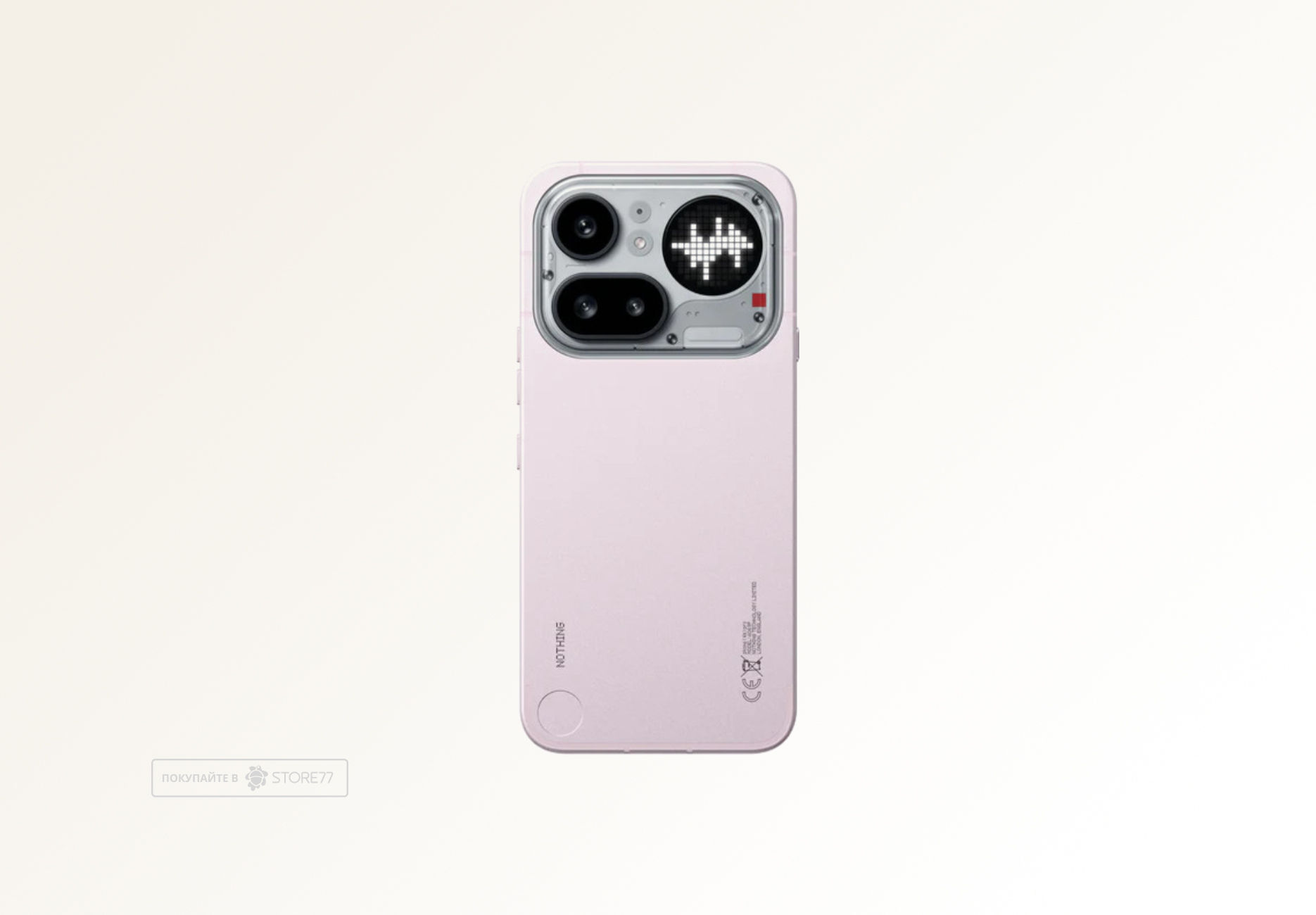 Телефон Nothing Phone (4a) Pro 12/256 ГБ (Розовый)