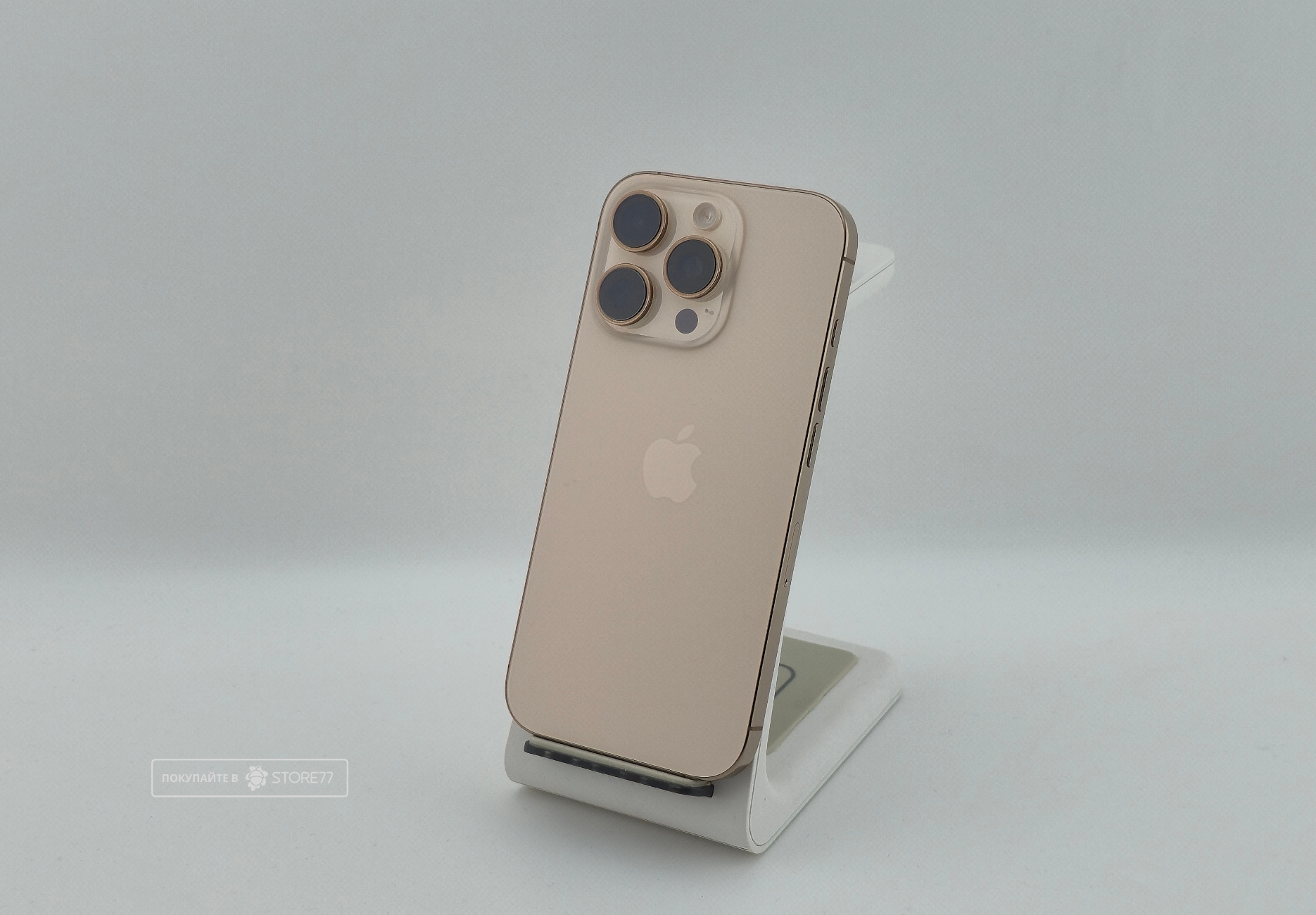 Телефон Apple iPhone 16 Pro 128 ГБ, цвет: пустынный титан (Desert Titanium) (Уценка)