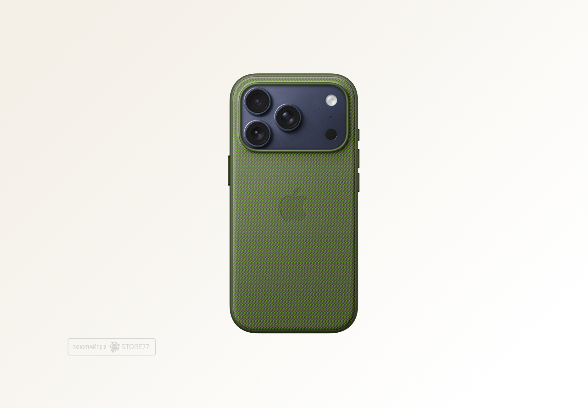 Чехол Apple TechWoven Case с поддержкой MagSafe для iPhone 17 Pro, цвет: зеленый (Green)